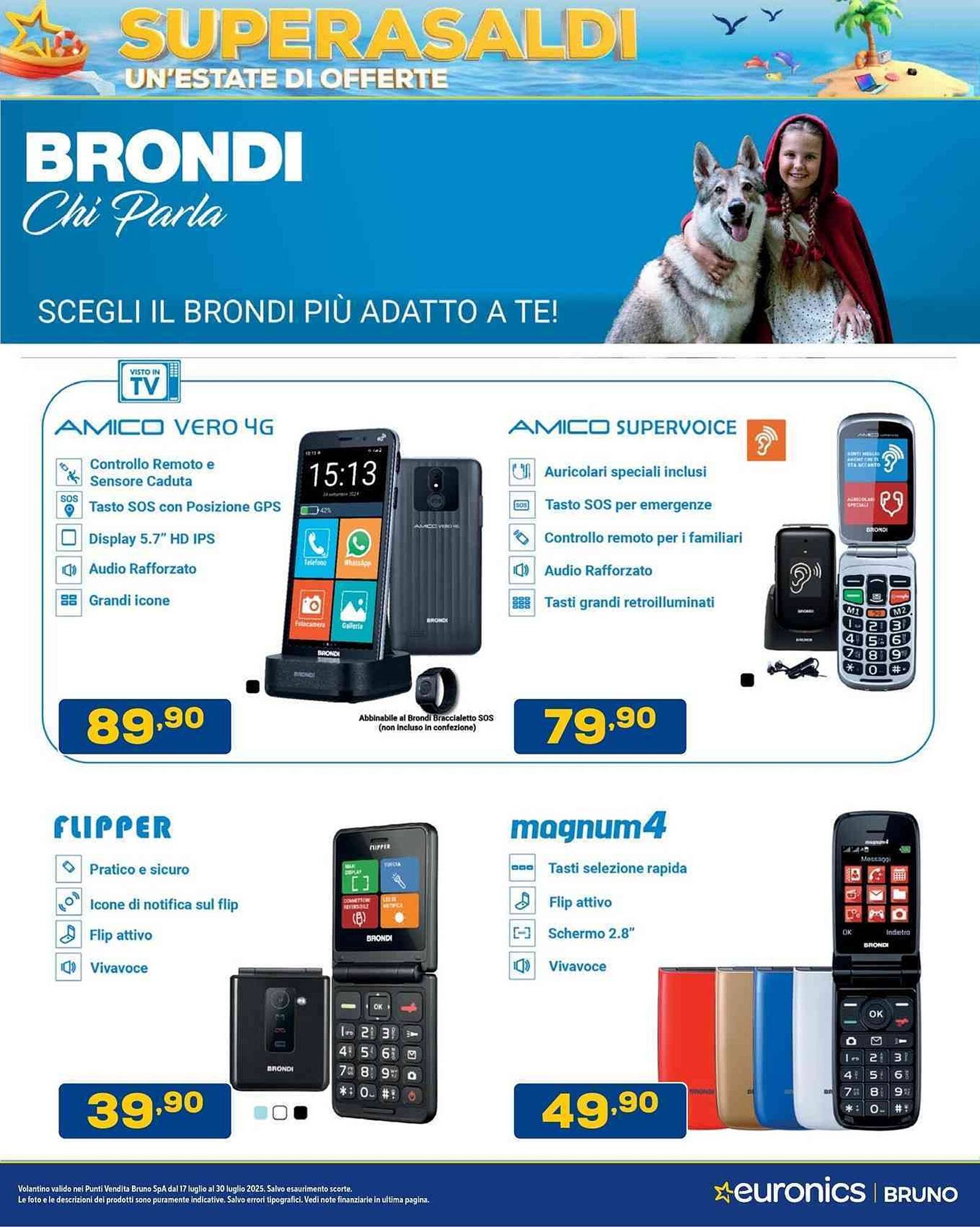 Volantino Euronics (2025-07-17 - 2025-07-30)