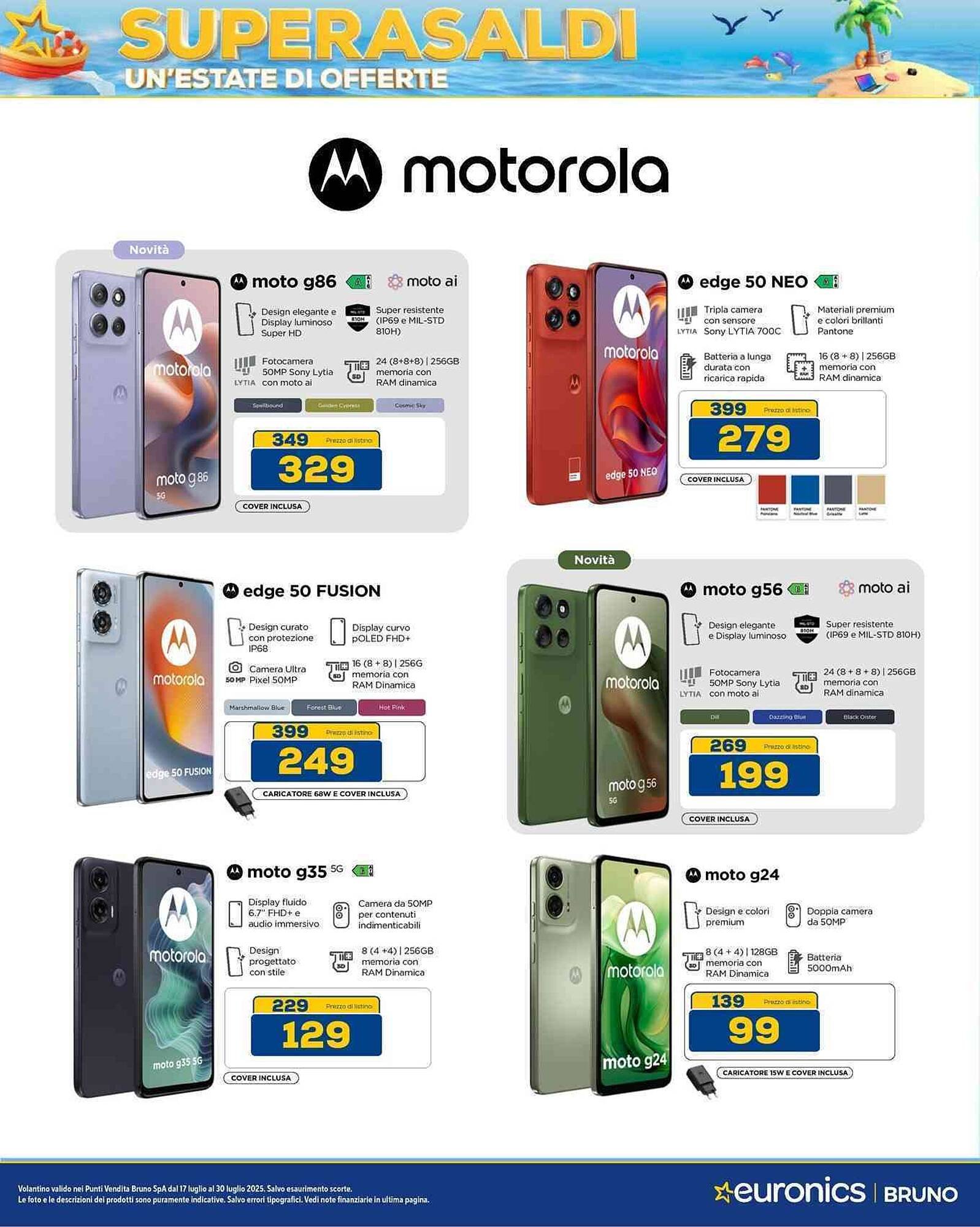 Volantino Euronics (2025-07-17 - 2025-07-30)