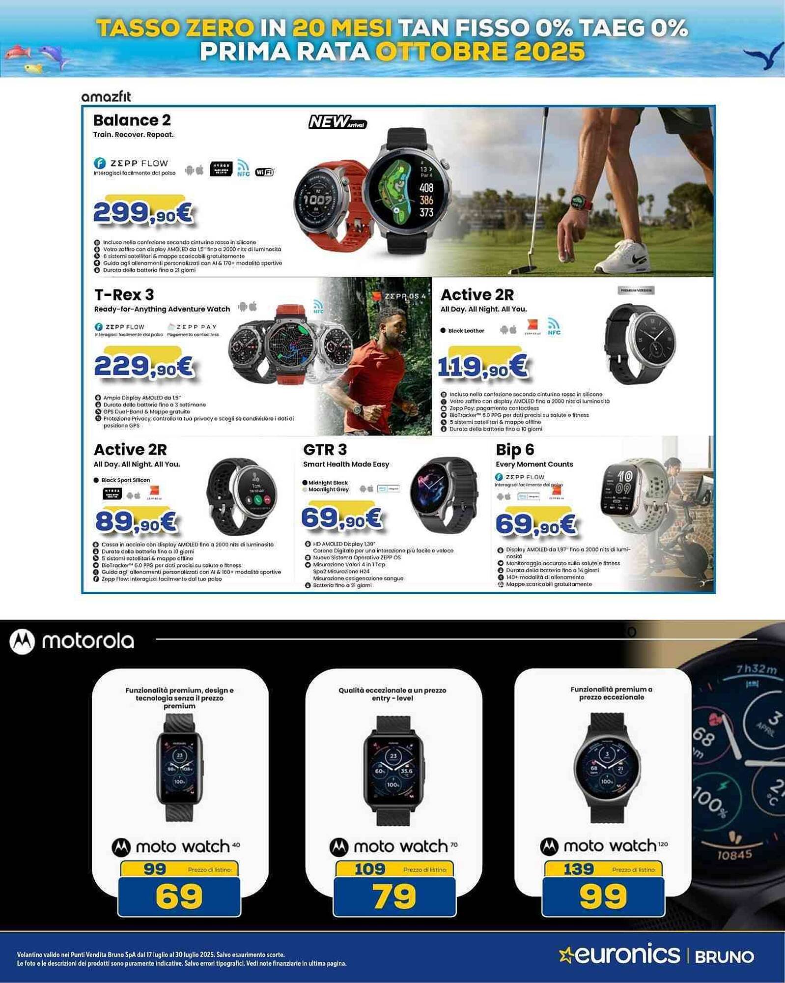 Volantino Euronics (2025-07-17 - 2025-07-30)