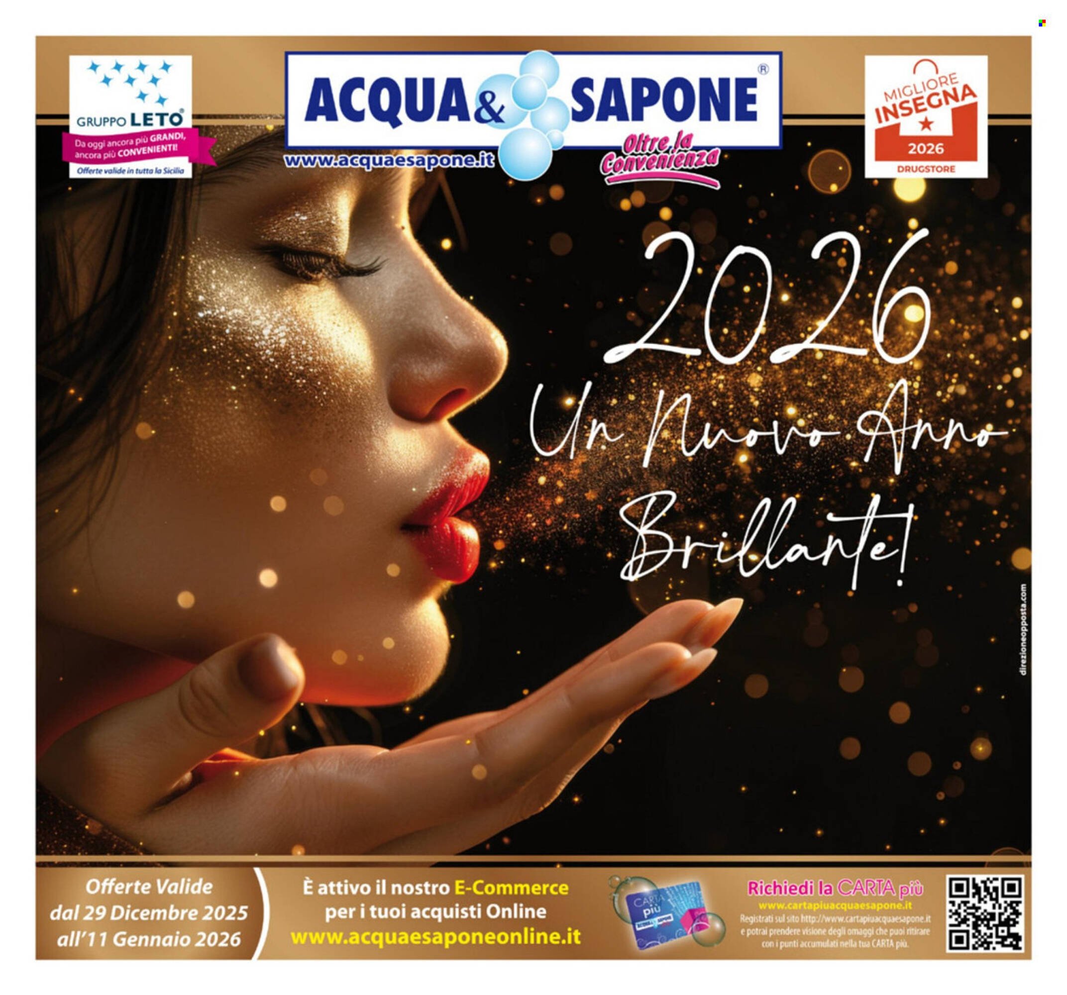 Volantino Acqua &amp; Sapone (2025-12-29 - 2026-01-11)