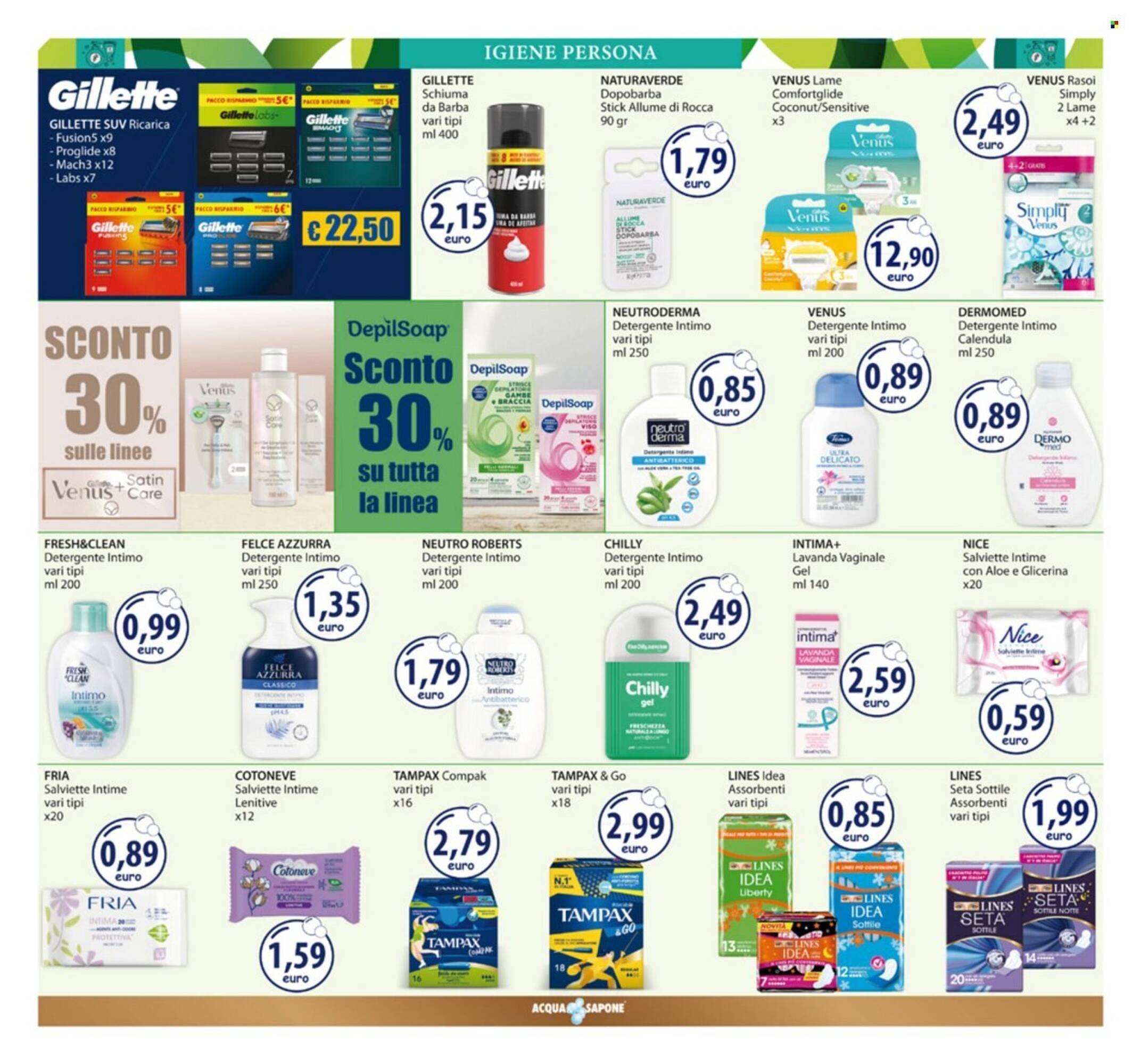 Volantino Acqua &amp; Sapone (2025-12-29 - 2026-01-11)