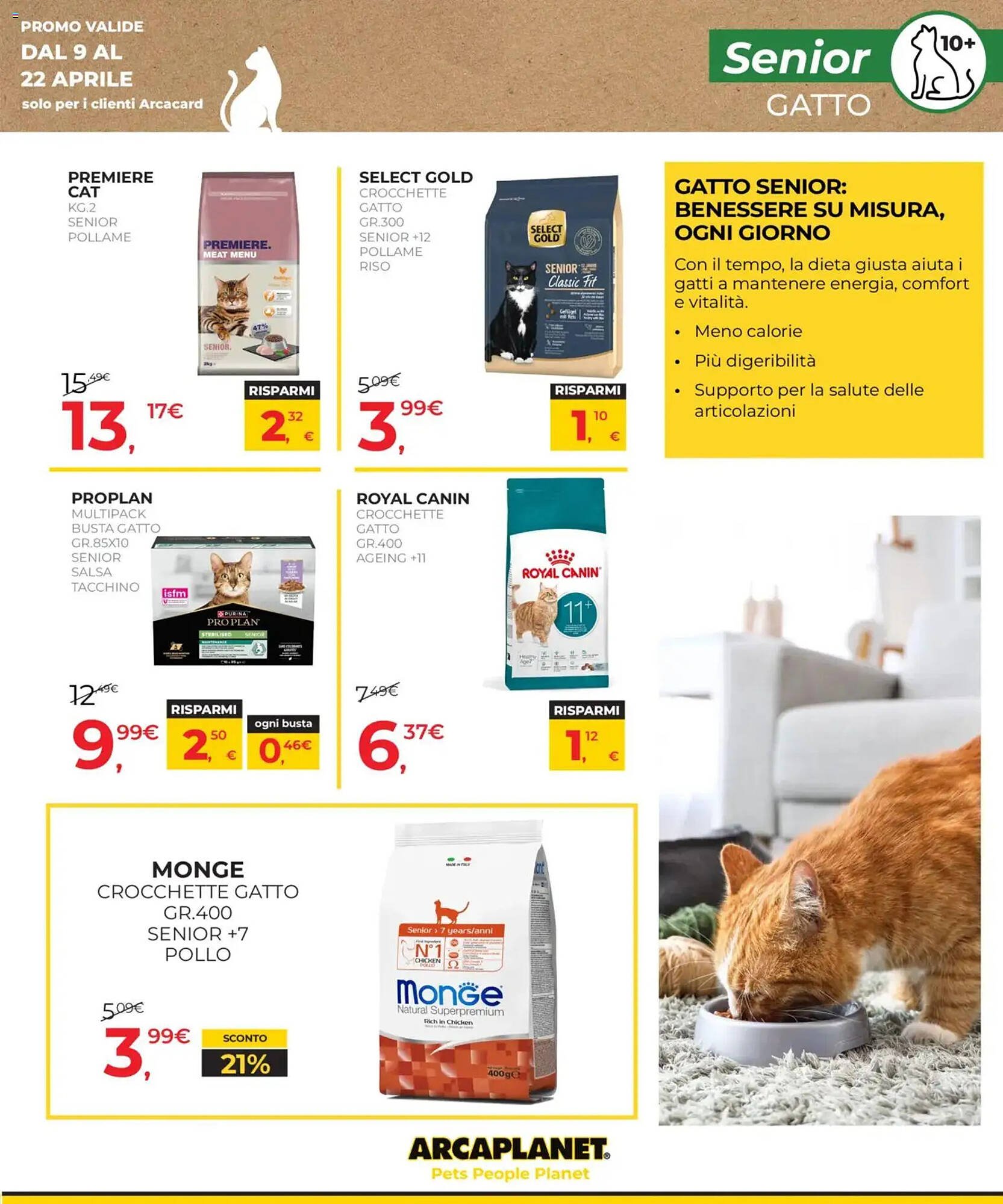 Volantino Arcaplanet (2026-04-09 - 2026-04-22)