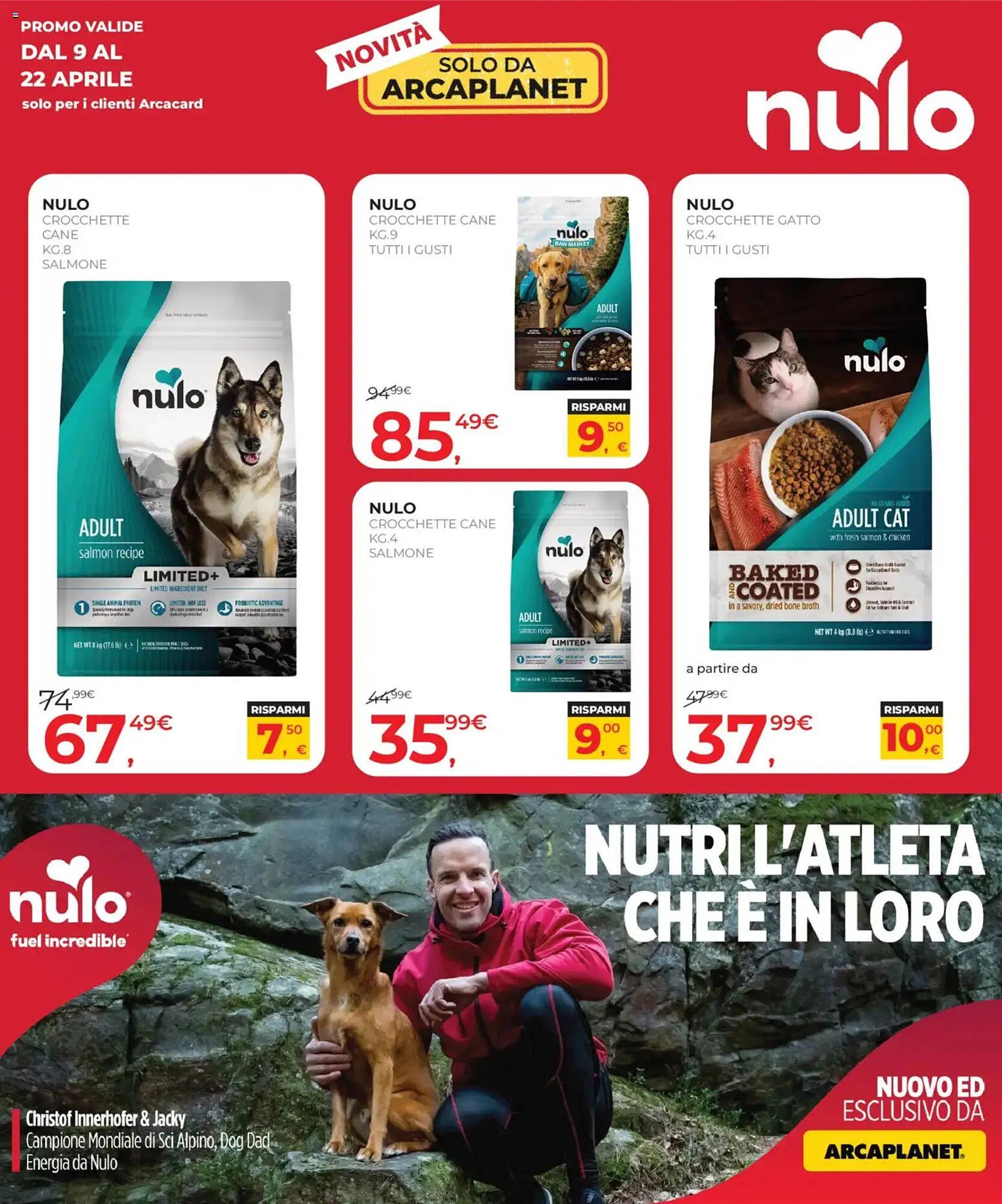Volantino Arcaplanet (2026-04-09 - 2026-04-22)