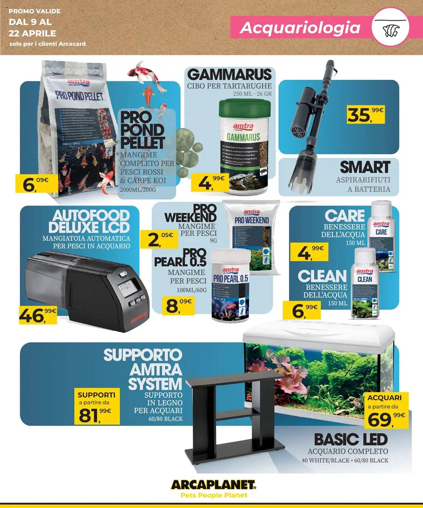 Volantino Arcaplanet (2026-04-09 - 2026-04-22)
