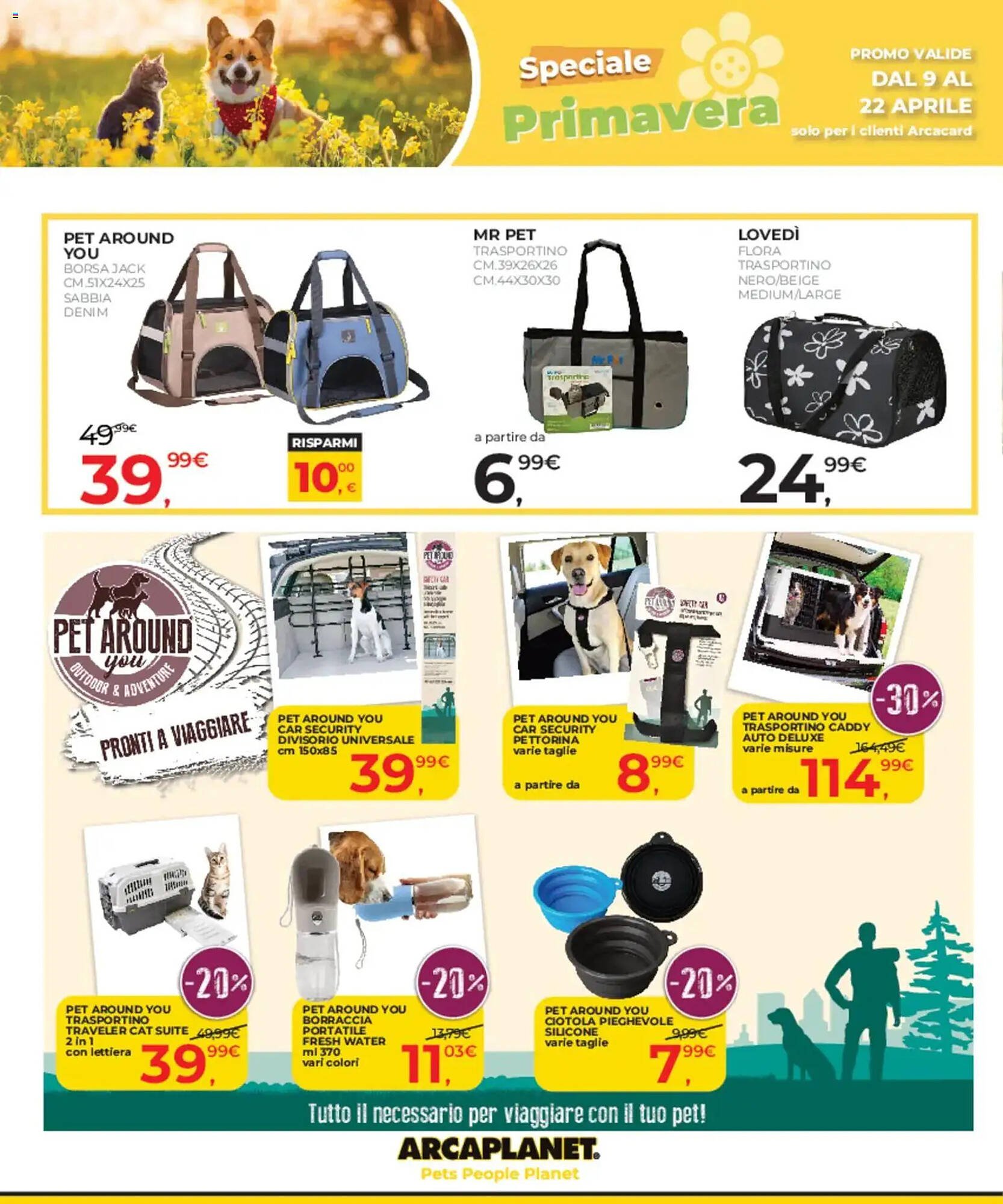 Volantino Arcaplanet (2026-04-09 - 2026-04-22)