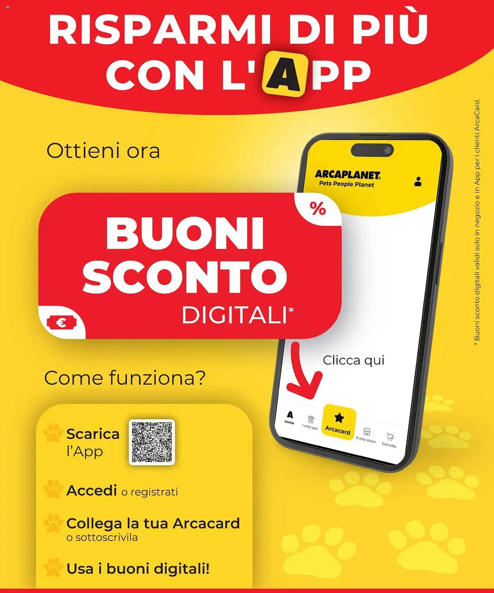 Volantino Arcaplanet (2026-04-09 - 2026-04-22)