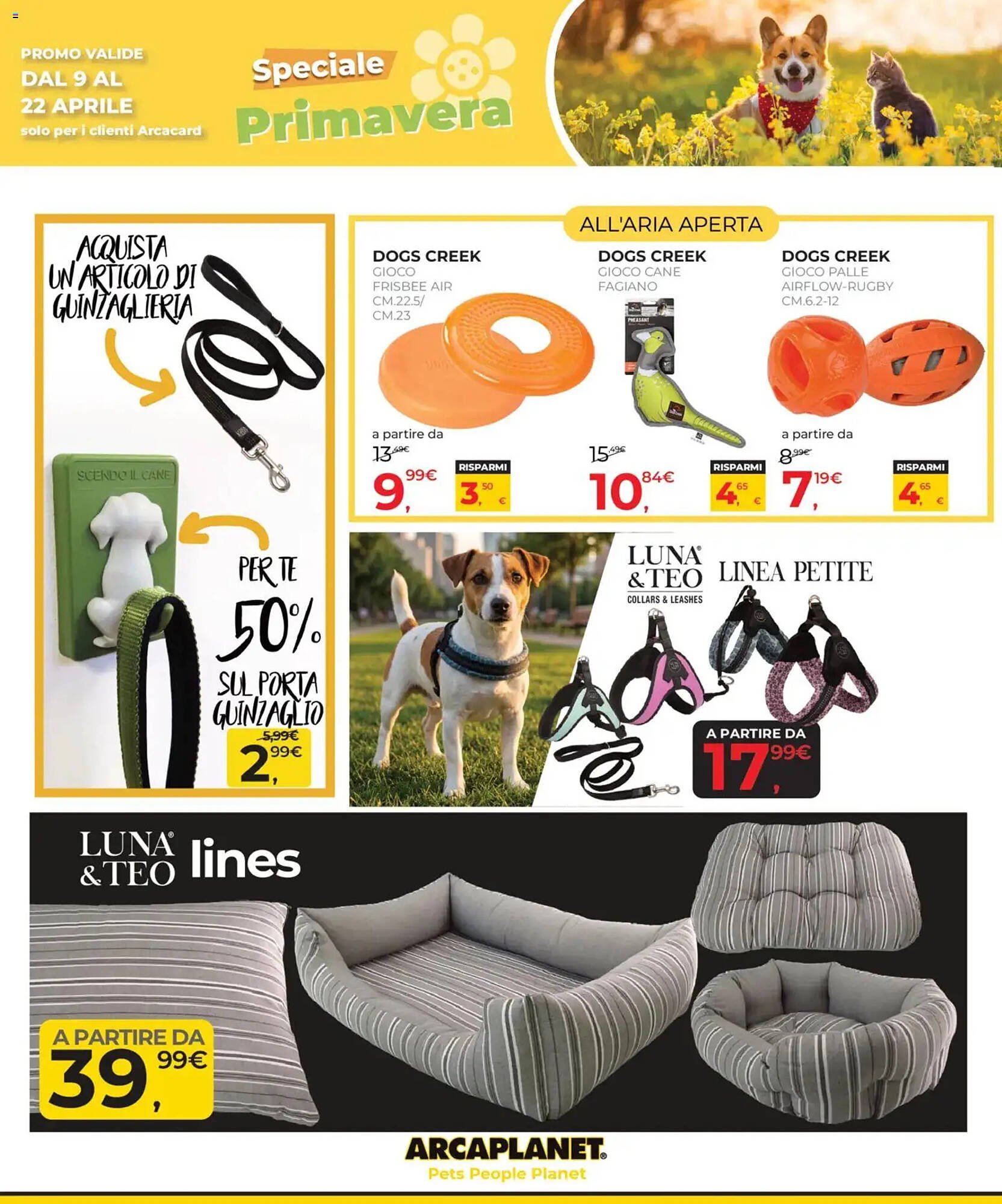 Volantino Arcaplanet (2026-04-09 - 2026-04-22)