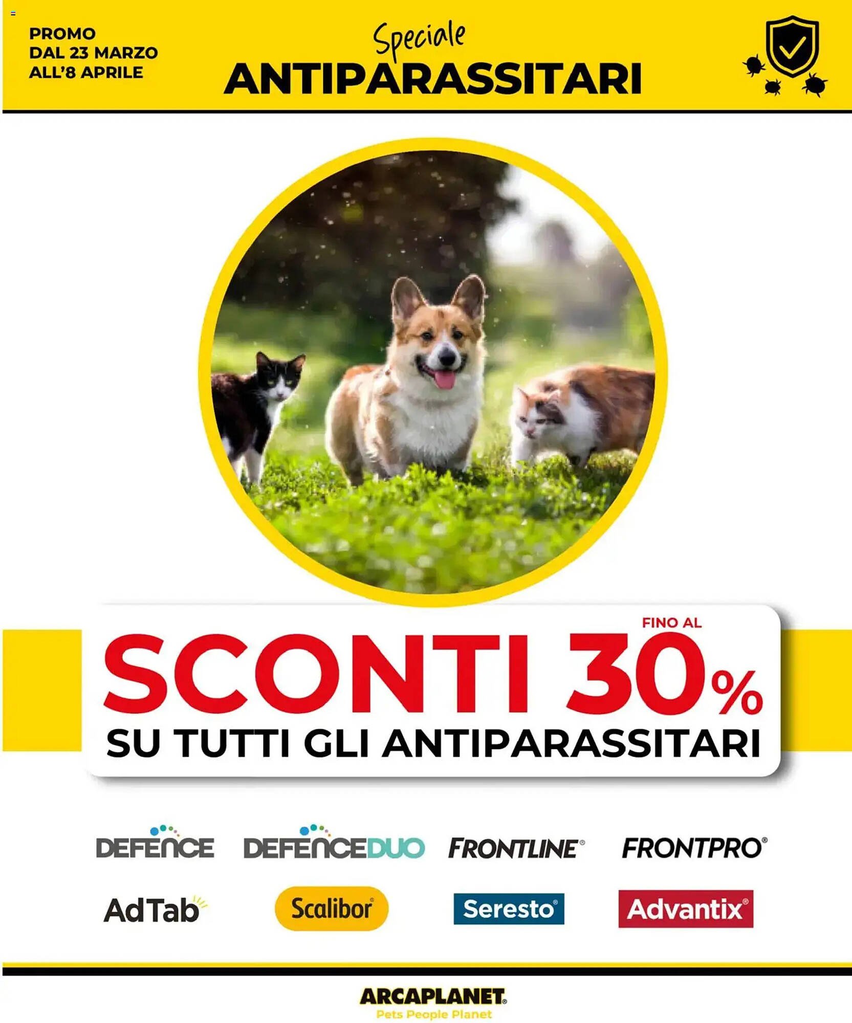 Volantino Arcaplanet (2026-04-09 - 2026-04-22)