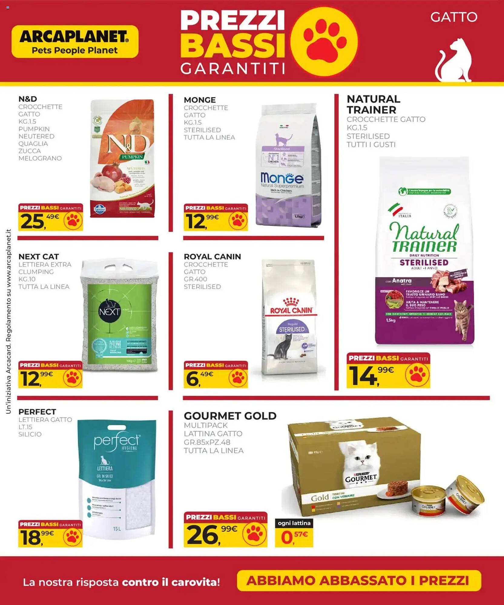 Volantino Arcaplanet (2026-04-09 - 2026-04-22)