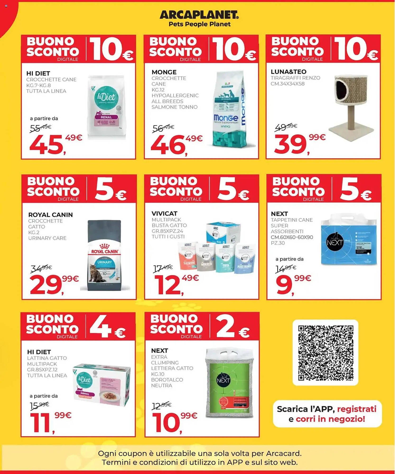 Volantino Arcaplanet (2026-04-09 - 2026-04-22)