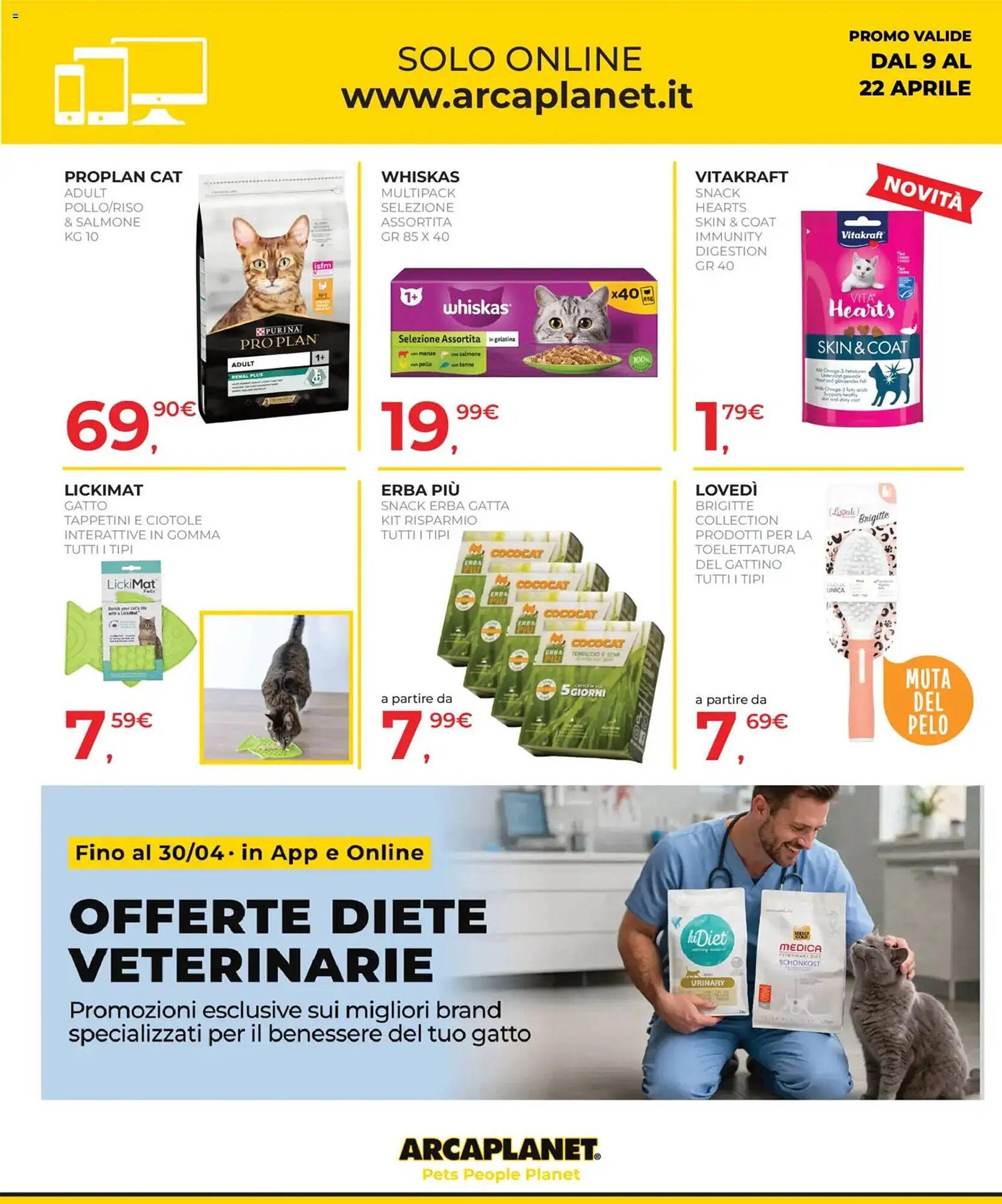 Volantino Arcaplanet (2026-04-09 - 2026-04-22)