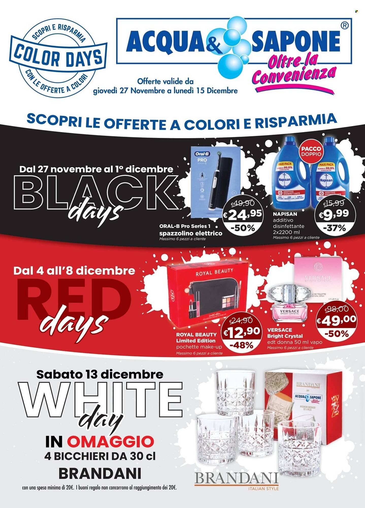 Volantino Acqua &amp; Sapone (2025-11-27 - 2025-12-15)