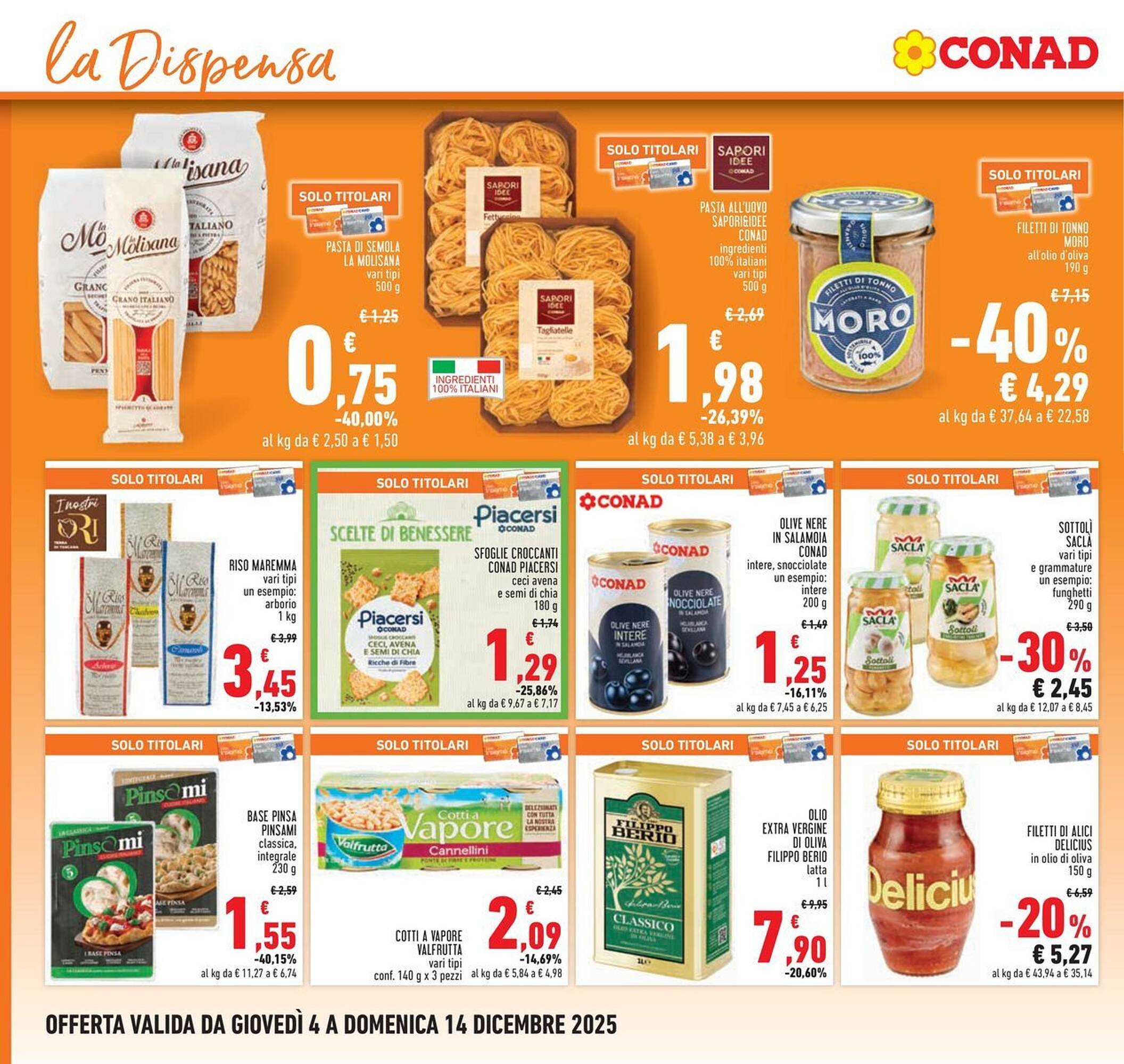 Volantino Conad (2025-12-04 - 2025-12-14)