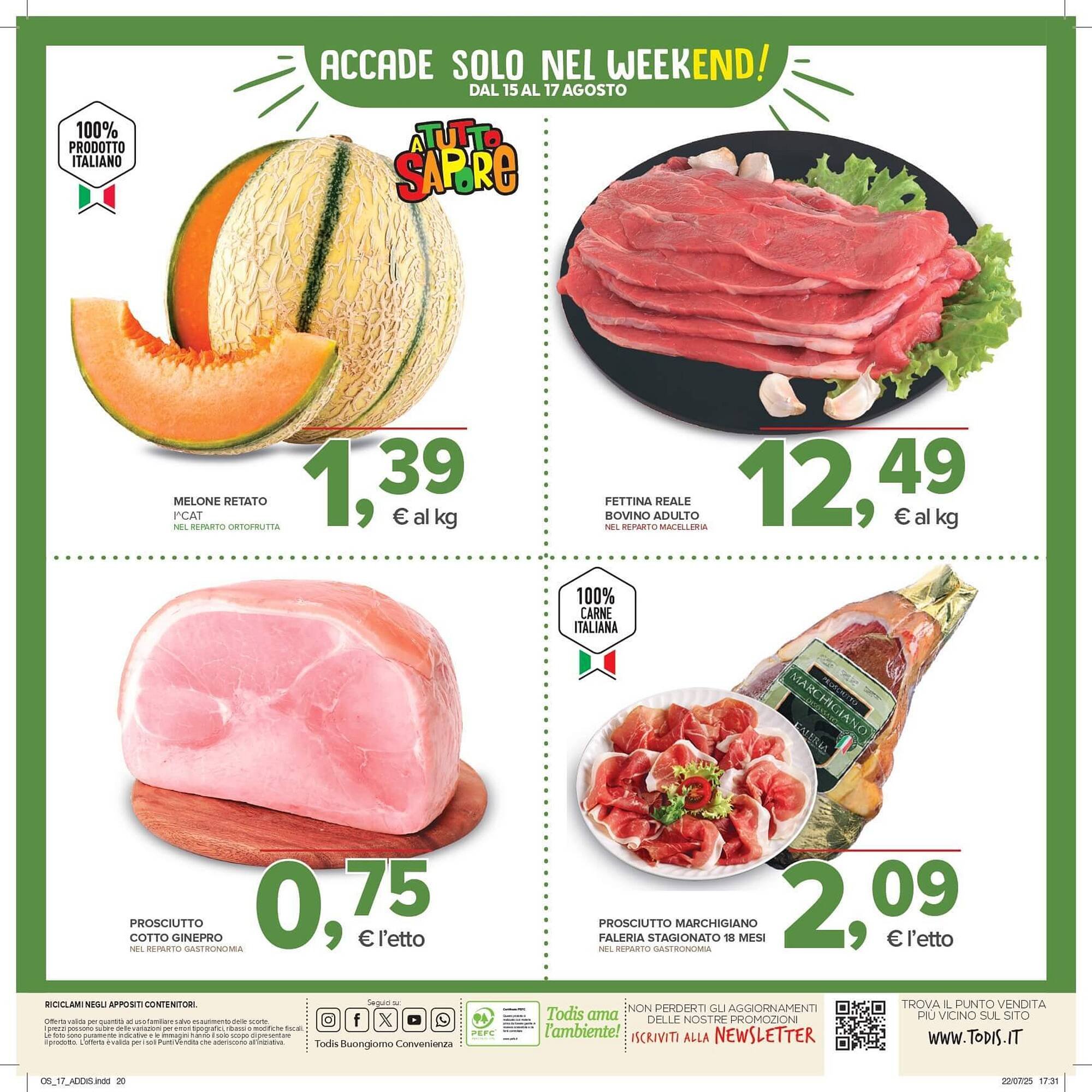 Volantino Todis (2025-08-07 - 2025-08-17)