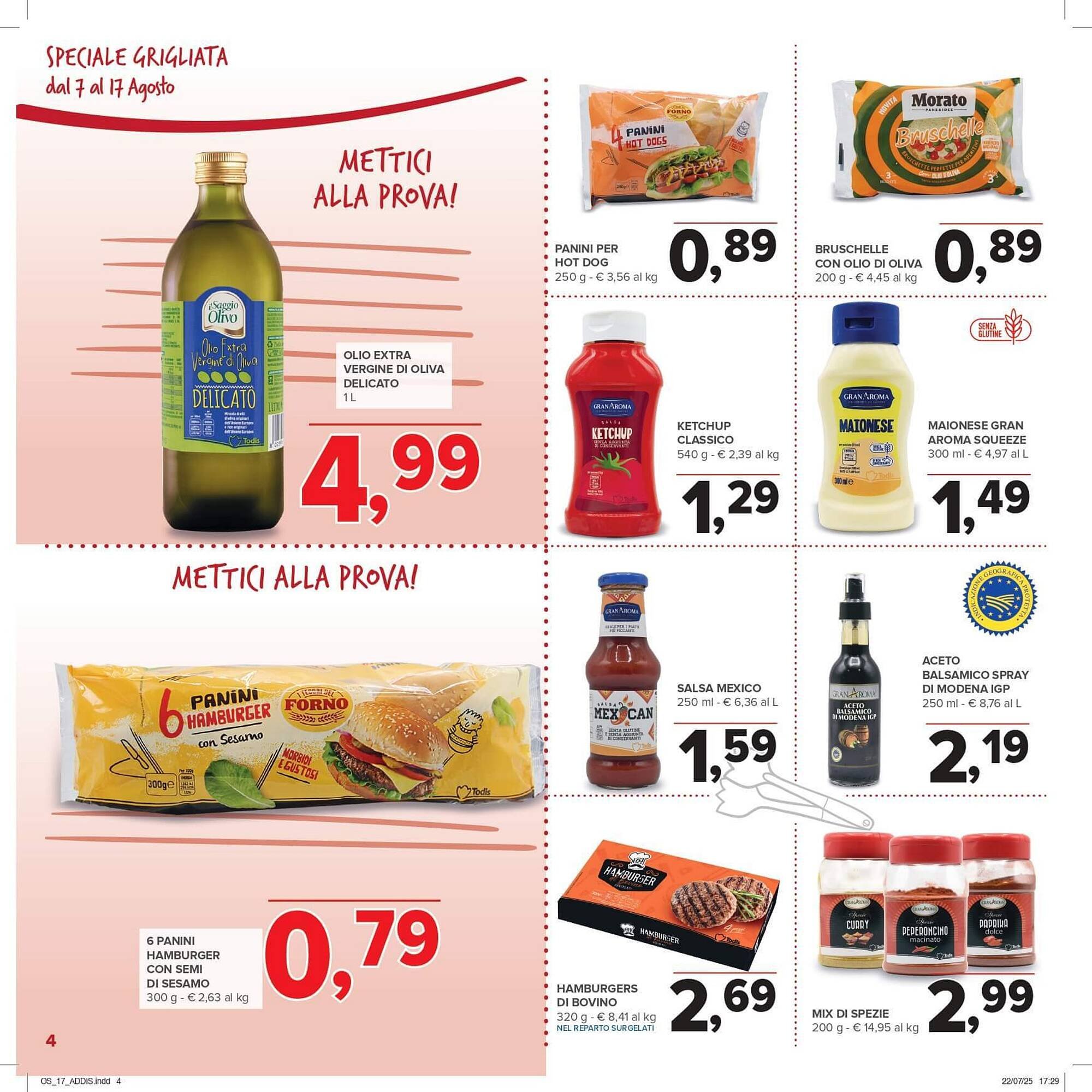 Volantino Todis (2025-08-07 - 2025-08-17)