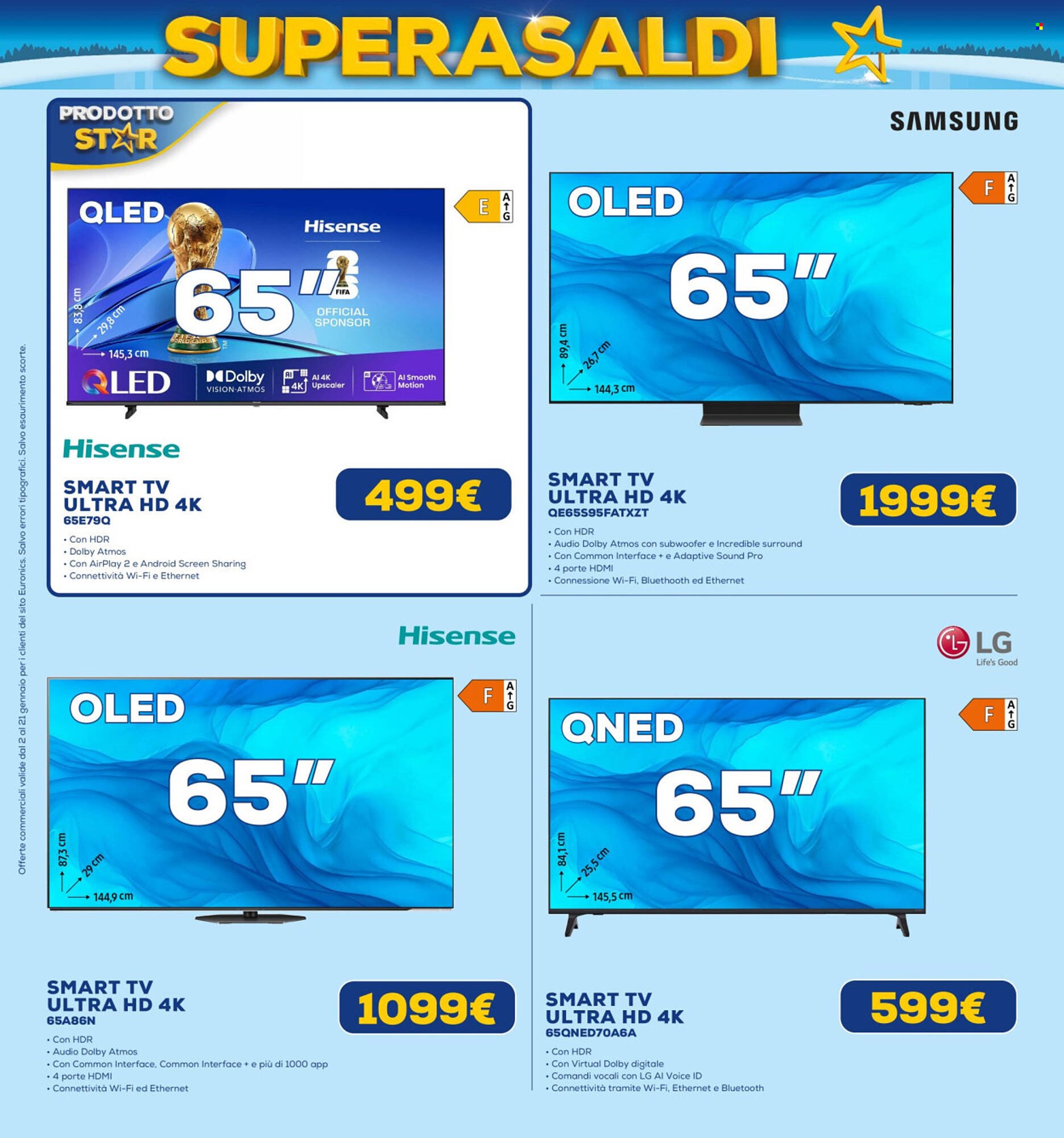 Volantino Euronics (2026-01-02 - 2026-01-21)