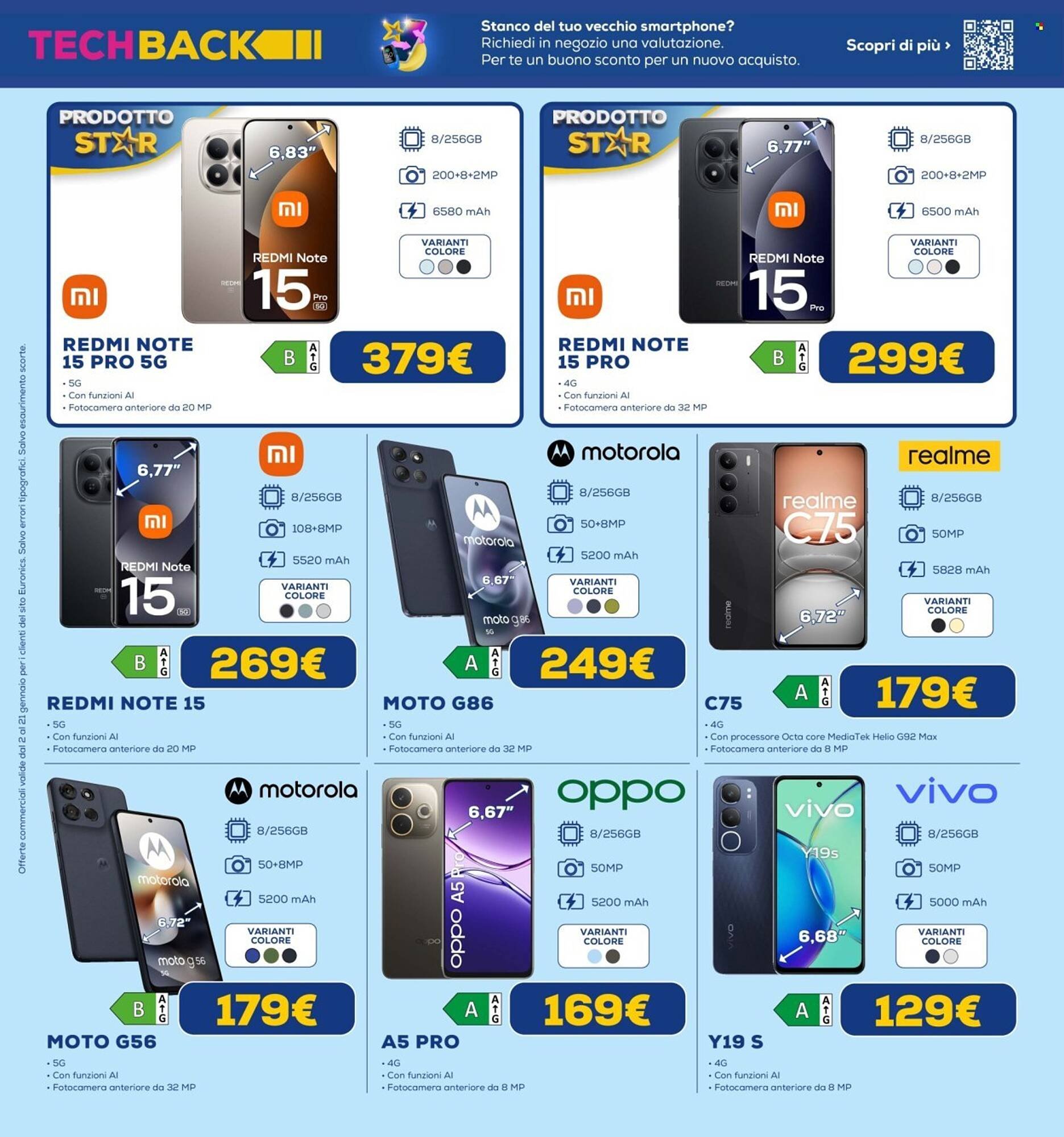 Volantino Euronics (2026-01-02 - 2026-01-21)