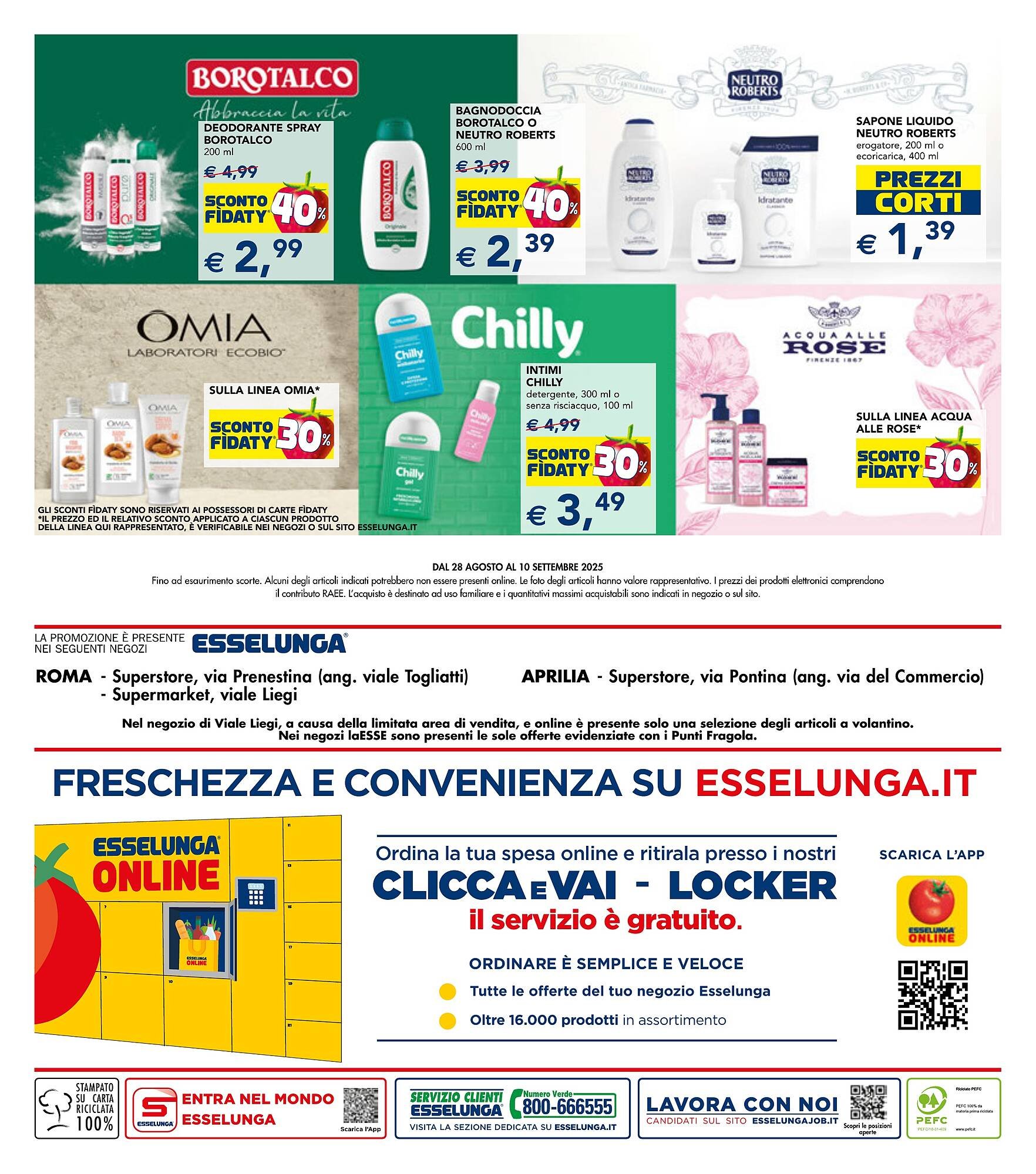 Volantino Esselunga (2025-08-28 - 2025-09-10)
