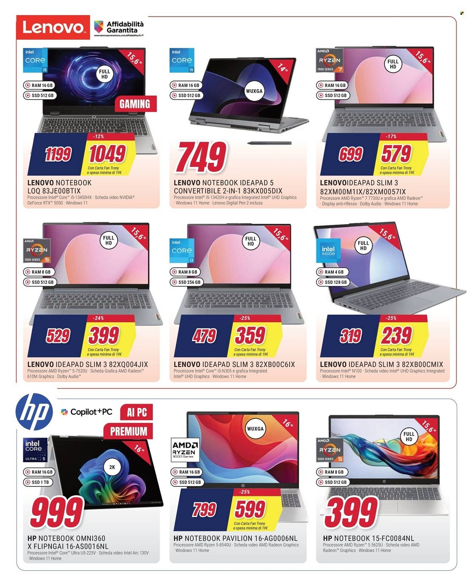 Volantino Trony (2025-12-27 - 2026-01-14)