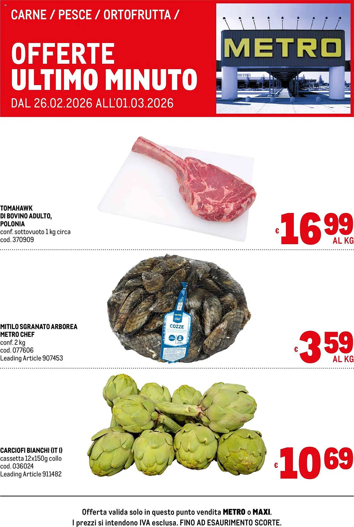 Volantino Metro (2026-02-26 - 2026-03-01)