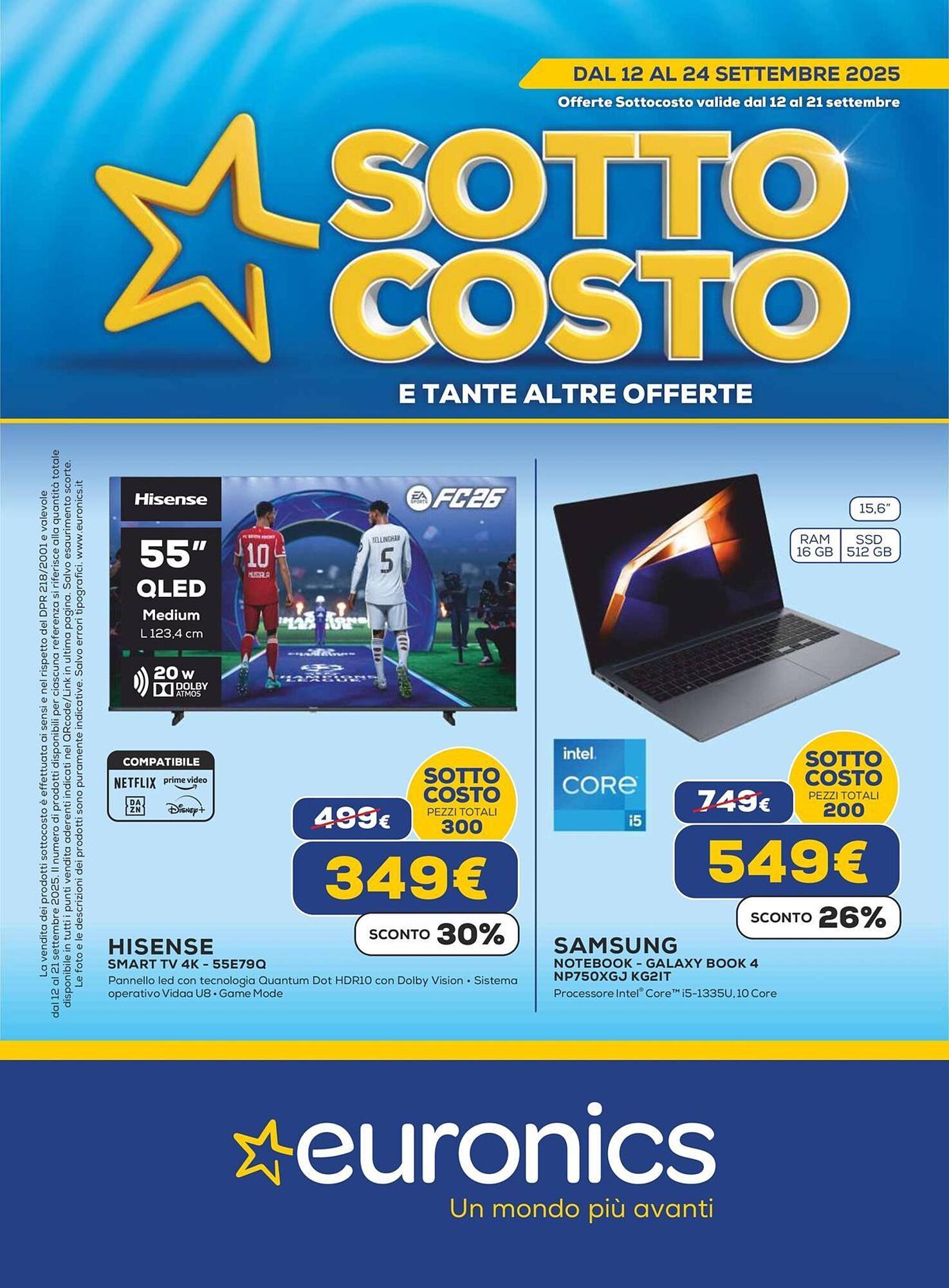 Volantino Euronics (2025-09-12 - 2025-09-24)