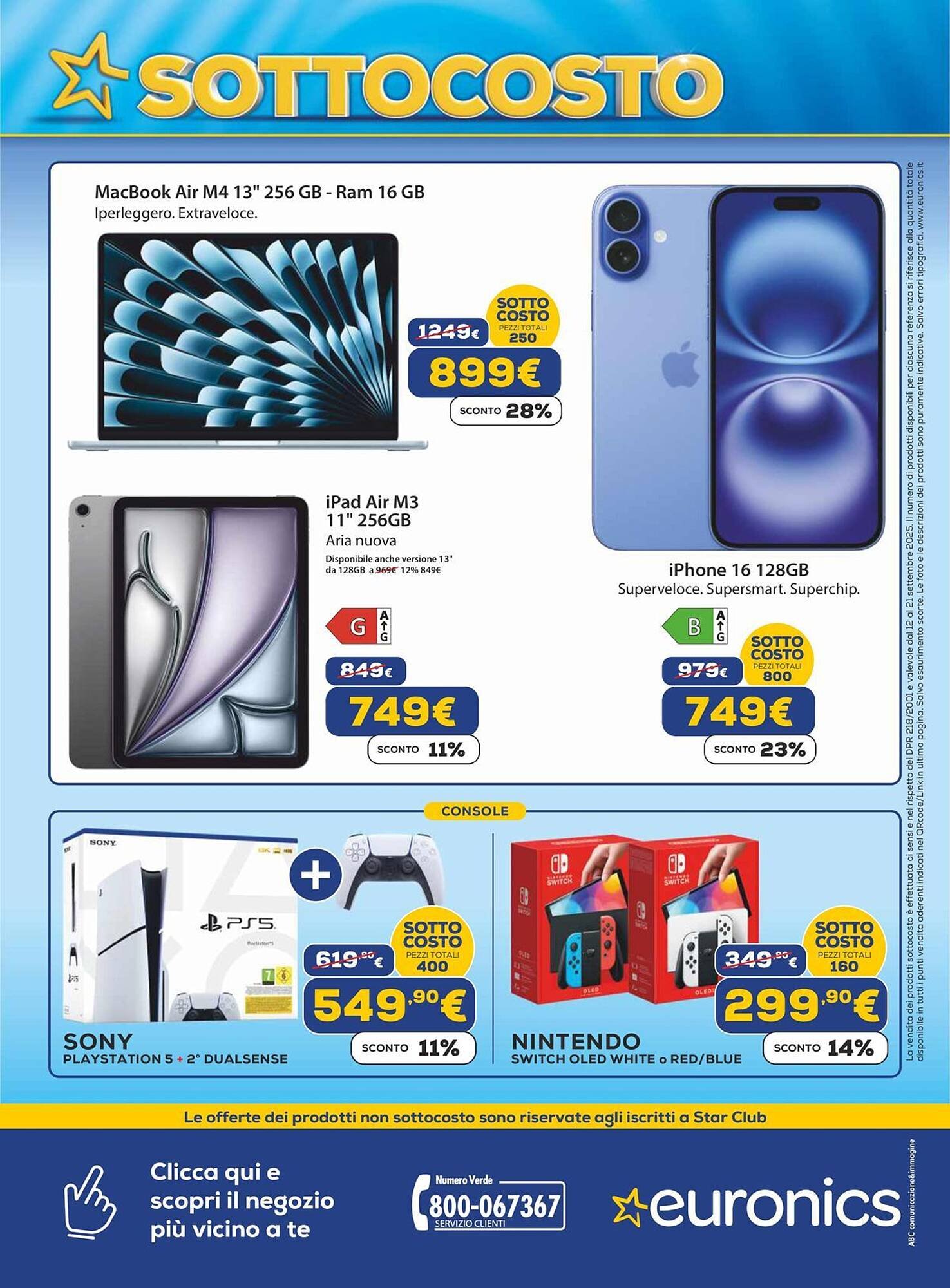 Volantino Euronics (2025-09-12 - 2025-09-24)