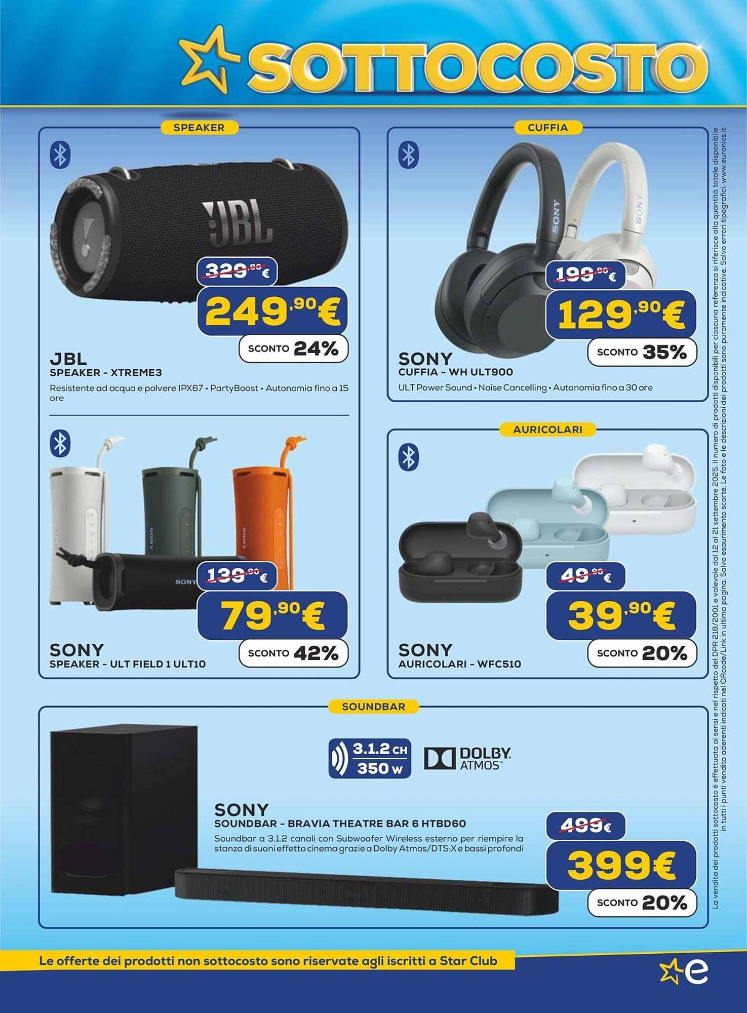 Volantino Euronics (2025-09-12 - 2025-09-24)