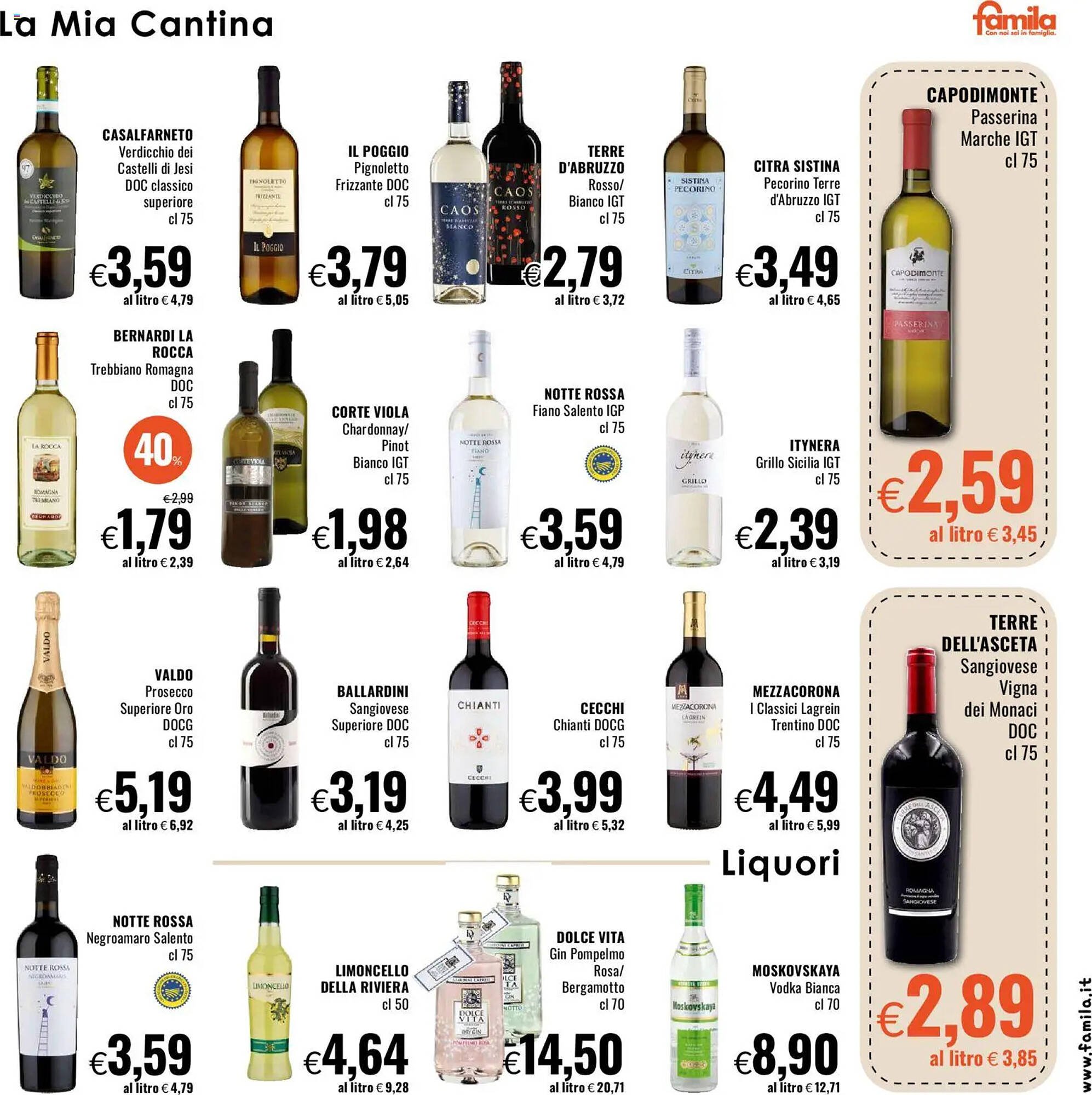 Volantino Famila (2026-01-08 - 2026-01-21)