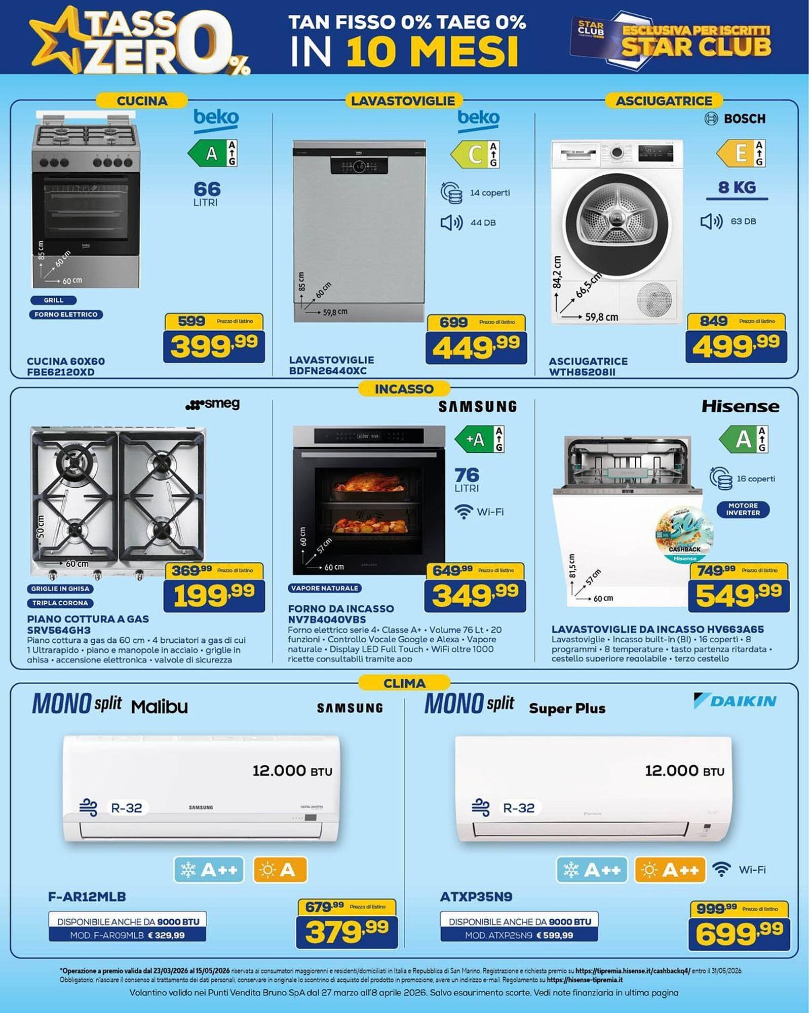 Volantino Euronics (2026-03-27 - 2026-04-08)