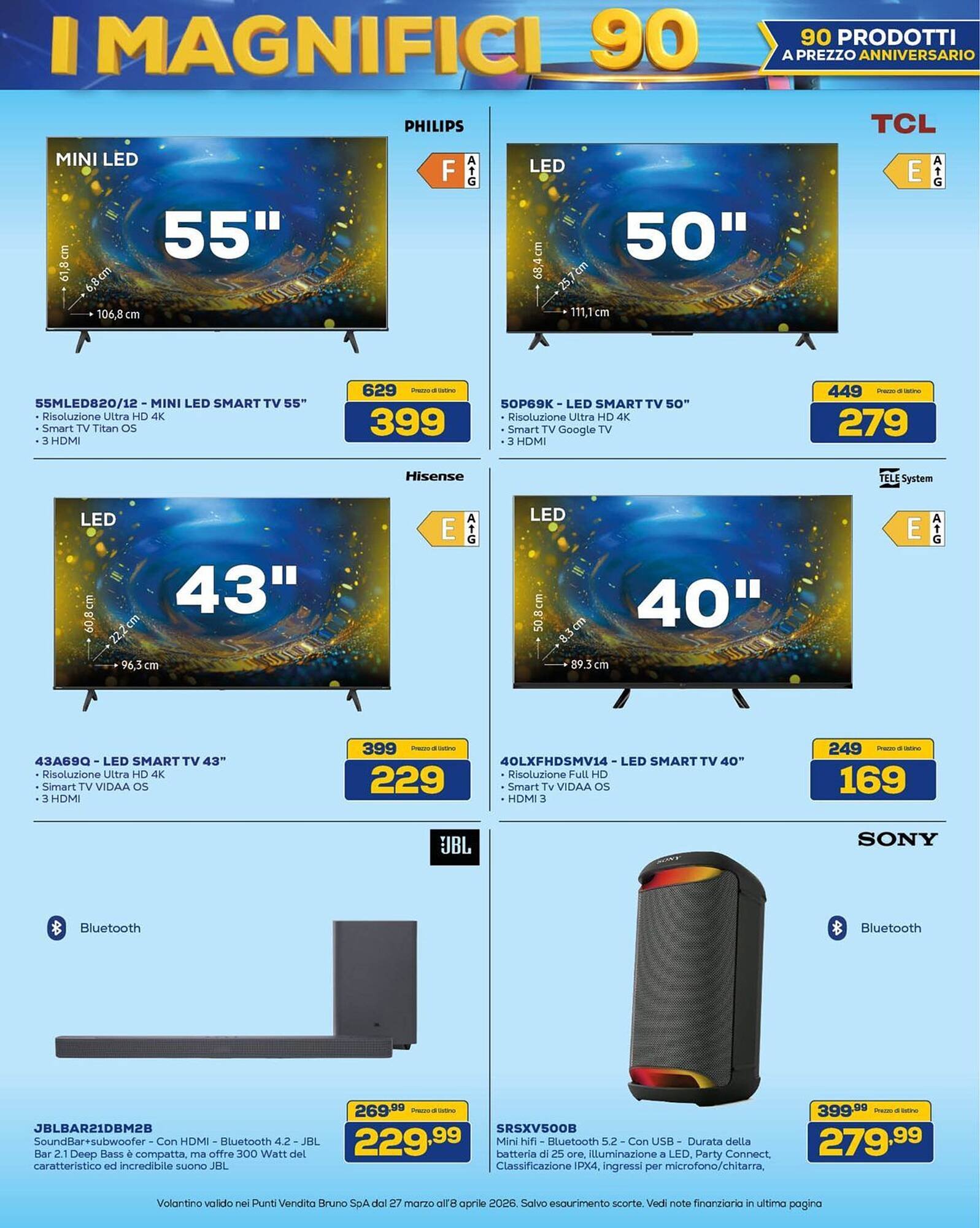 Volantino Euronics (2026-03-27 - 2026-04-08)