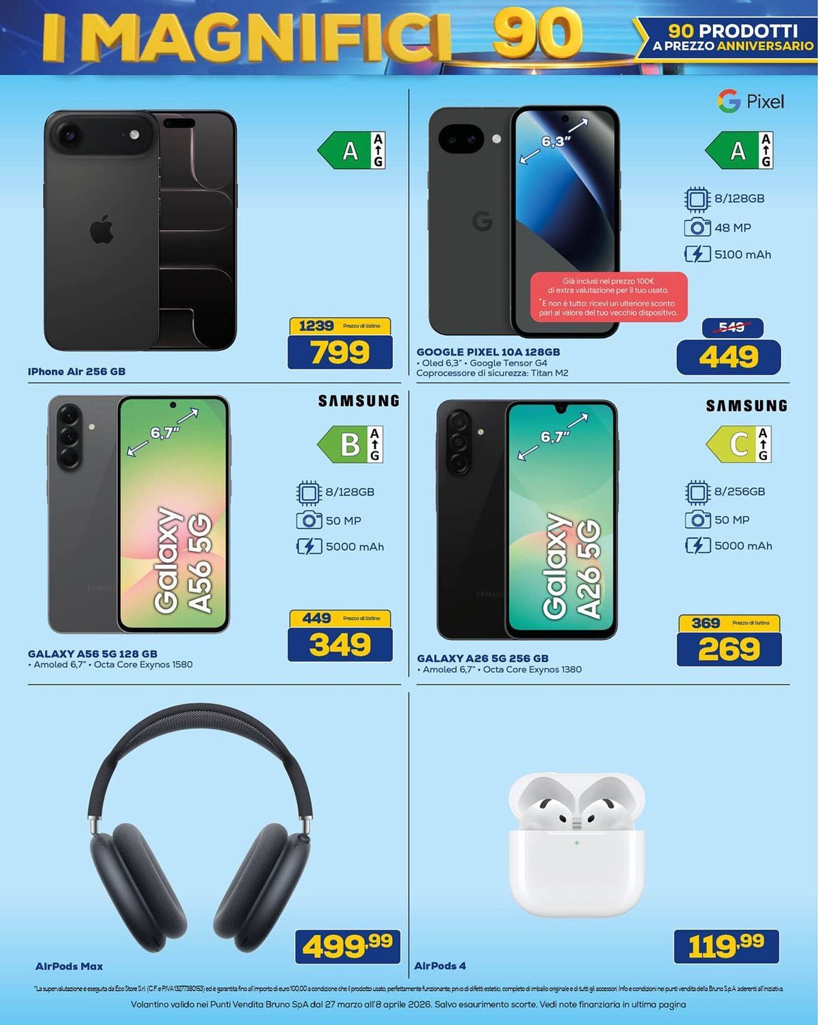 Volantino Euronics (2026-03-27 - 2026-04-08)