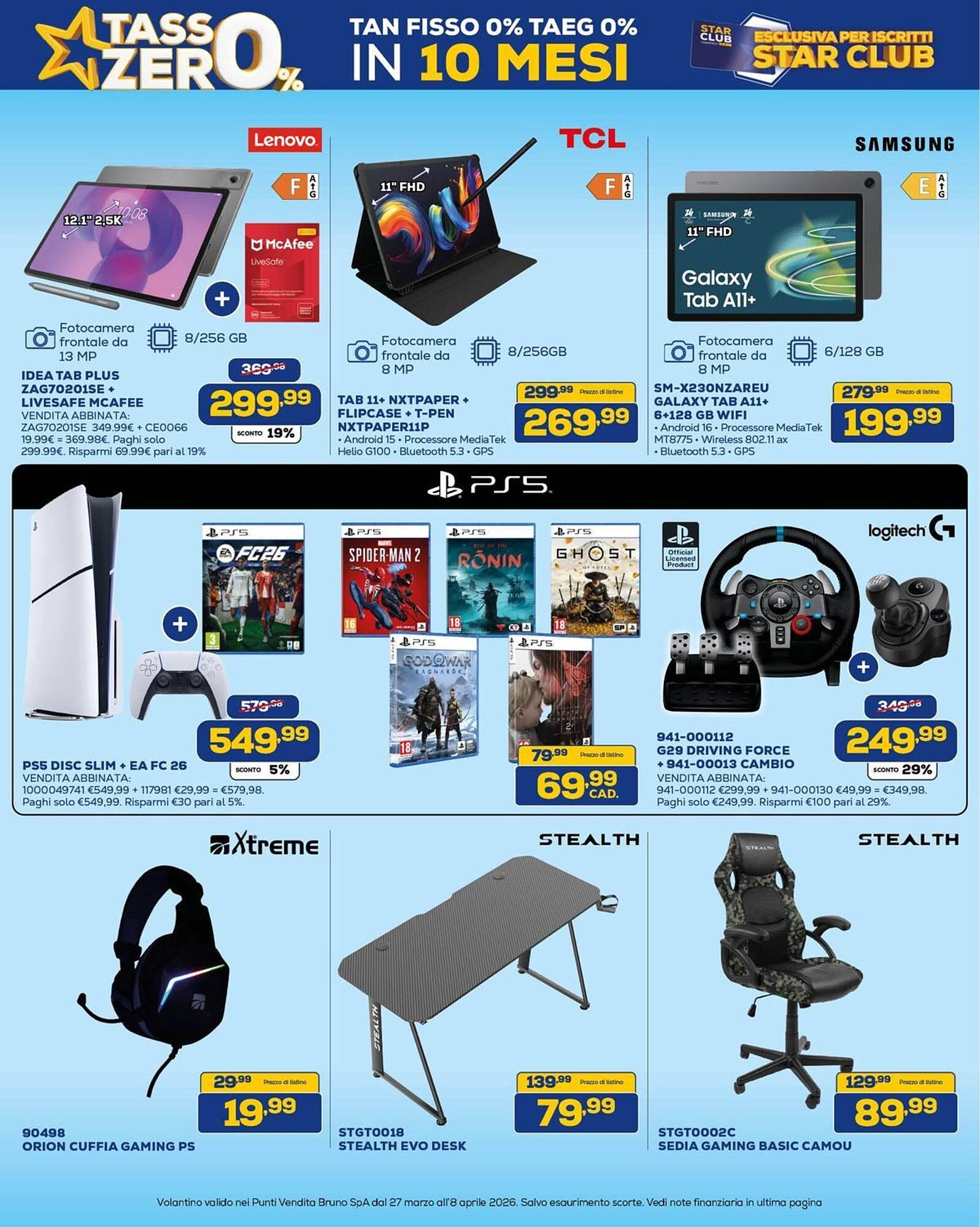 Volantino Euronics (2026-03-27 - 2026-04-08)