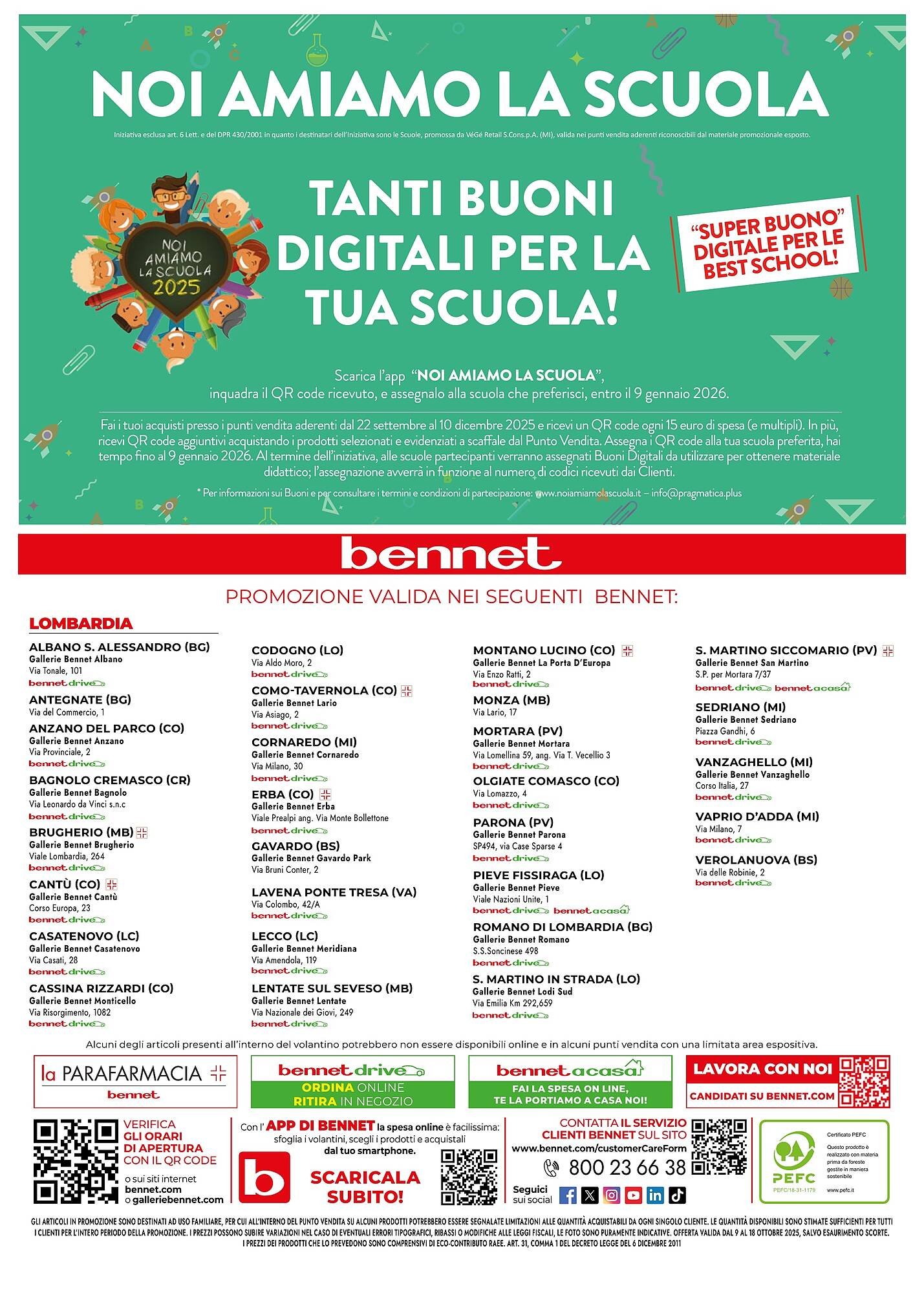Volantino Bennet (2025-10-09 - 2025-10-18)