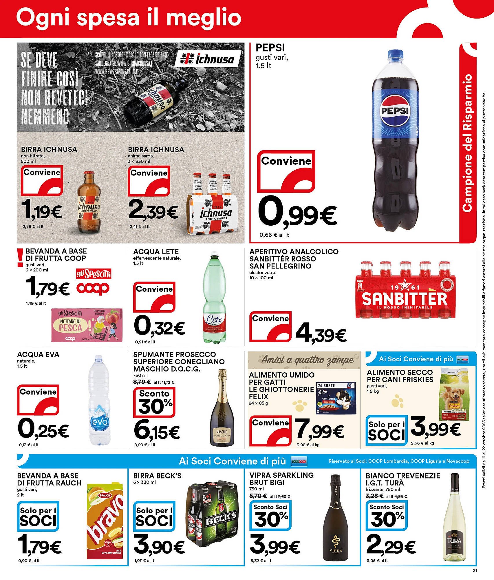 Volantino Ipercoop (2025-10-09 - 2025-10-22)