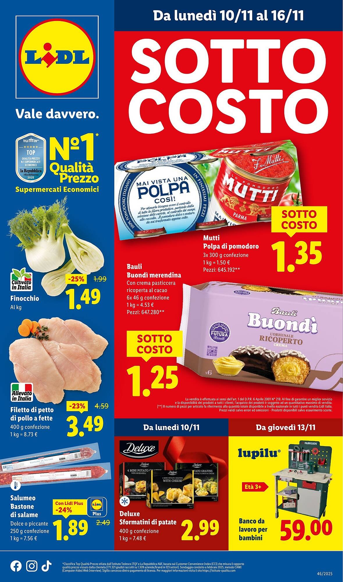 Volantino Lidl (2025-11-10 - 2025-11-16)