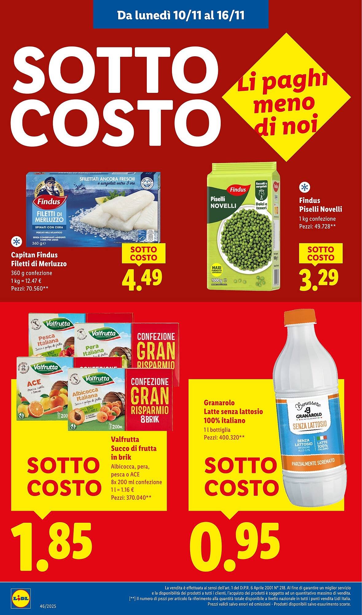 Volantino Lidl (2025-11-10 - 2025-11-16)