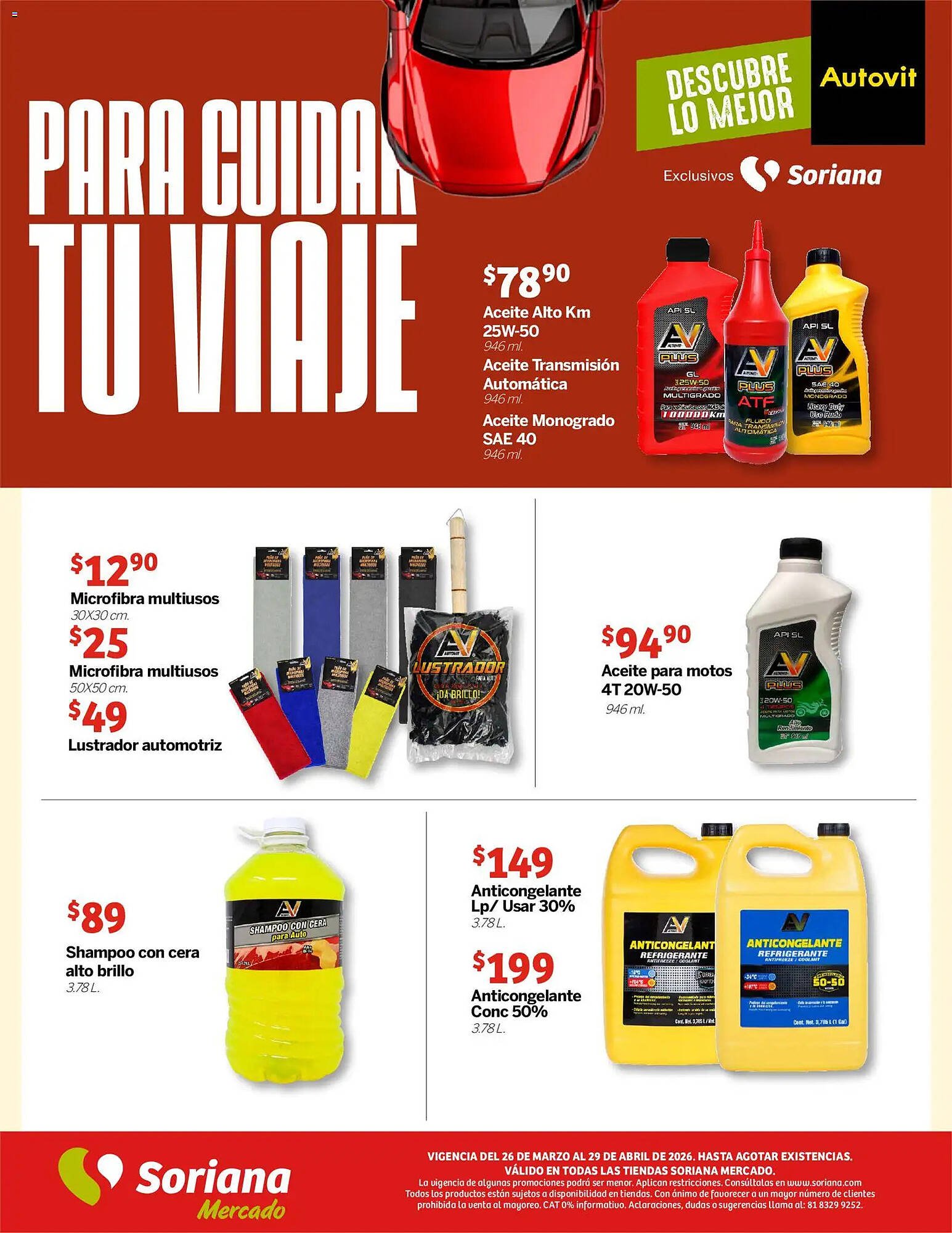 Folleto Soriana Mercado (2026-03-26 - 2026-04-29)