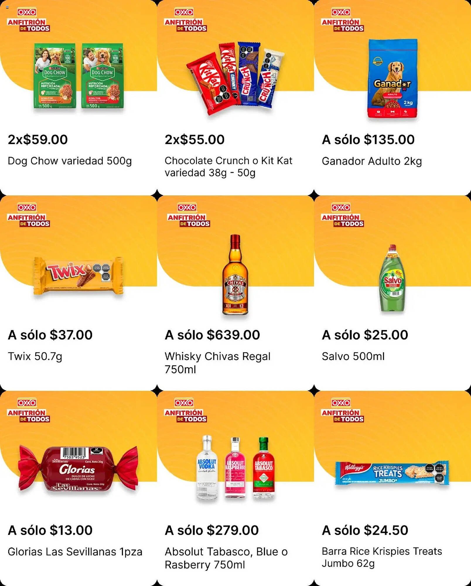 Catálogo OXXO