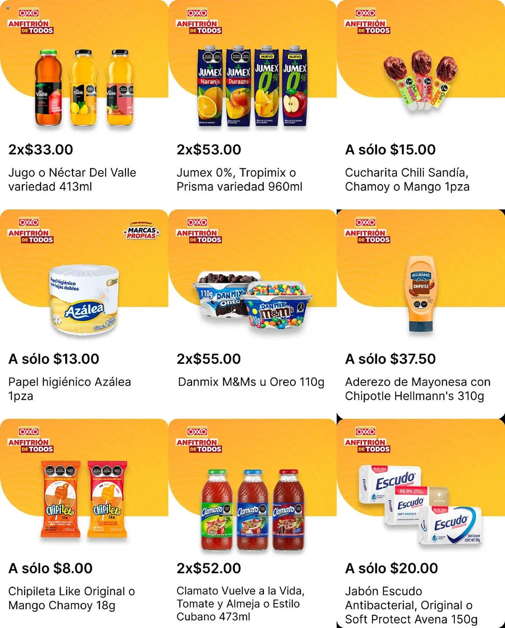 Catálogo OXXO