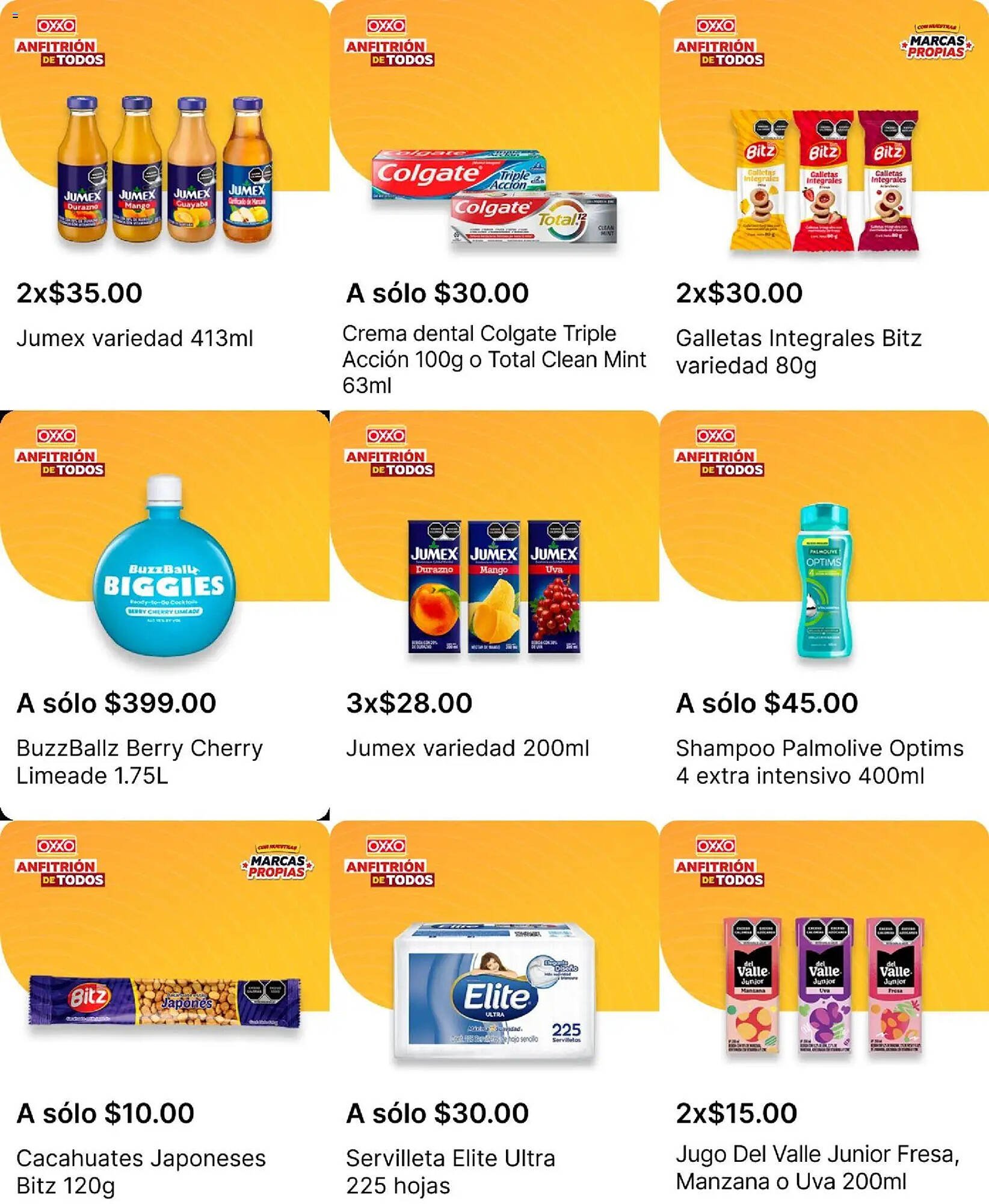 Catálogo OXXO