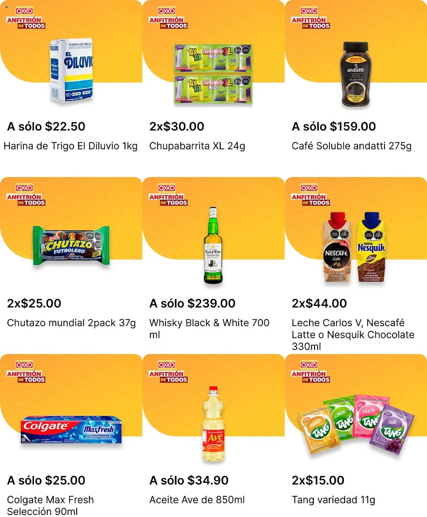 Catálogo OXXO