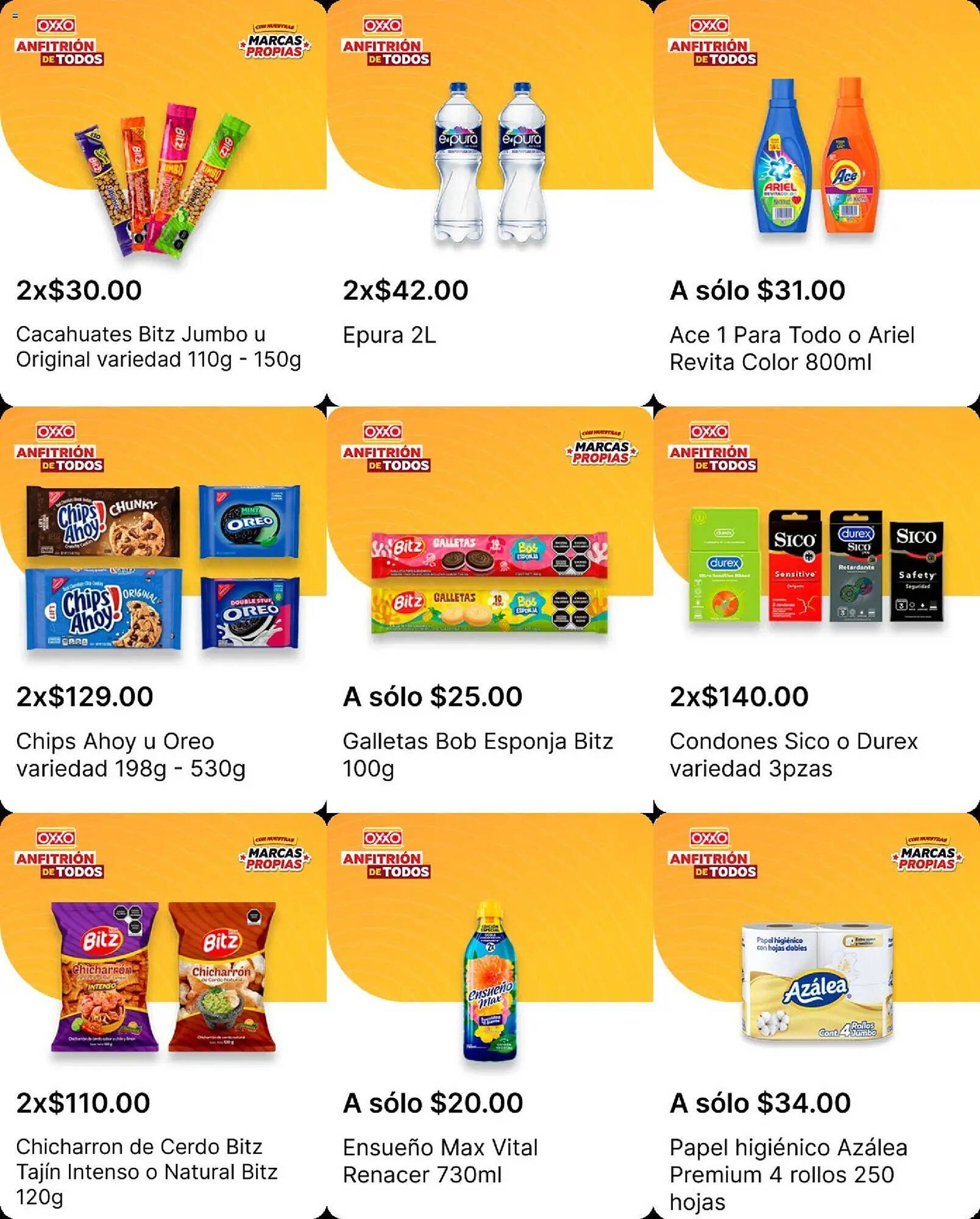 Catálogo OXXO