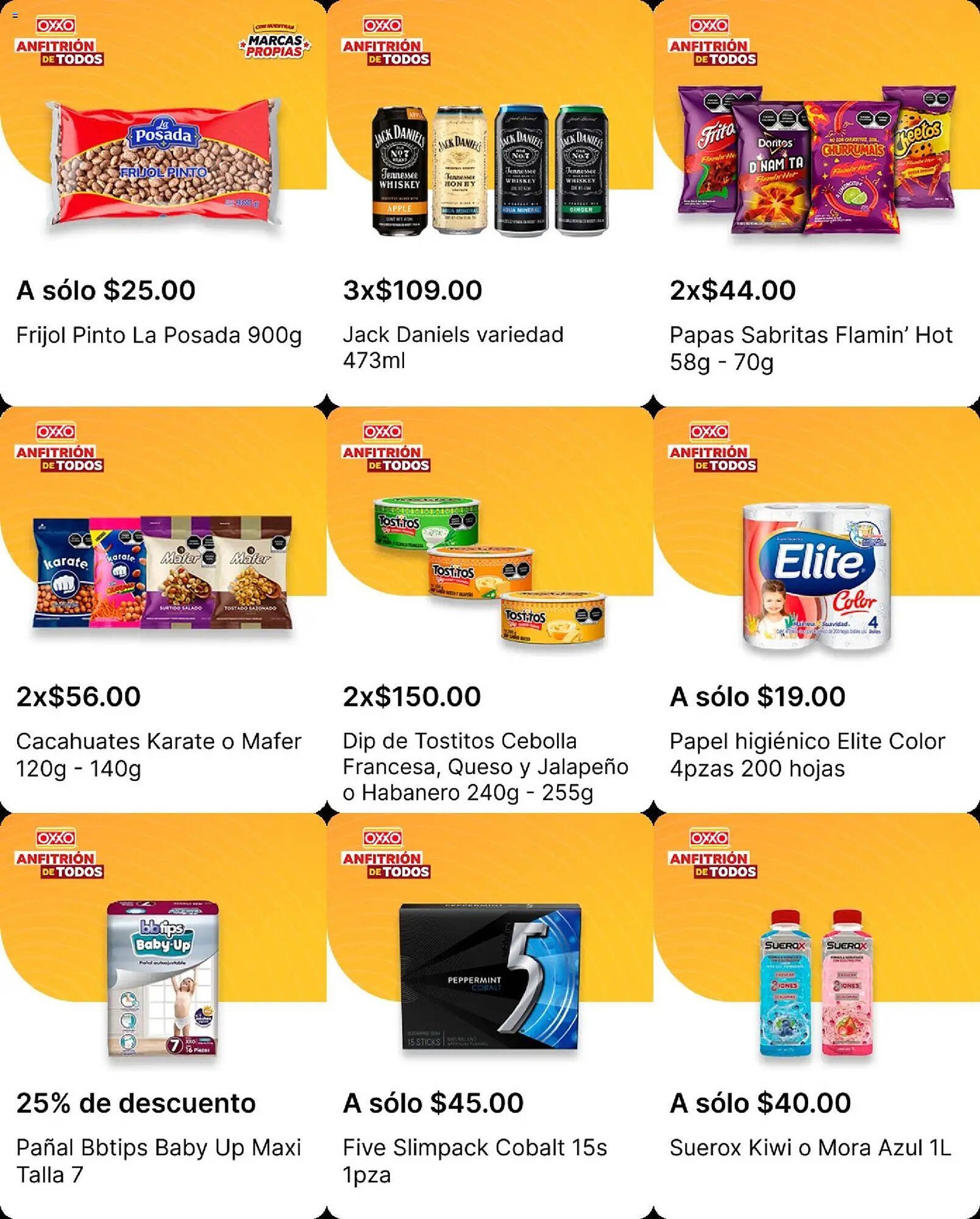 Catálogo OXXO