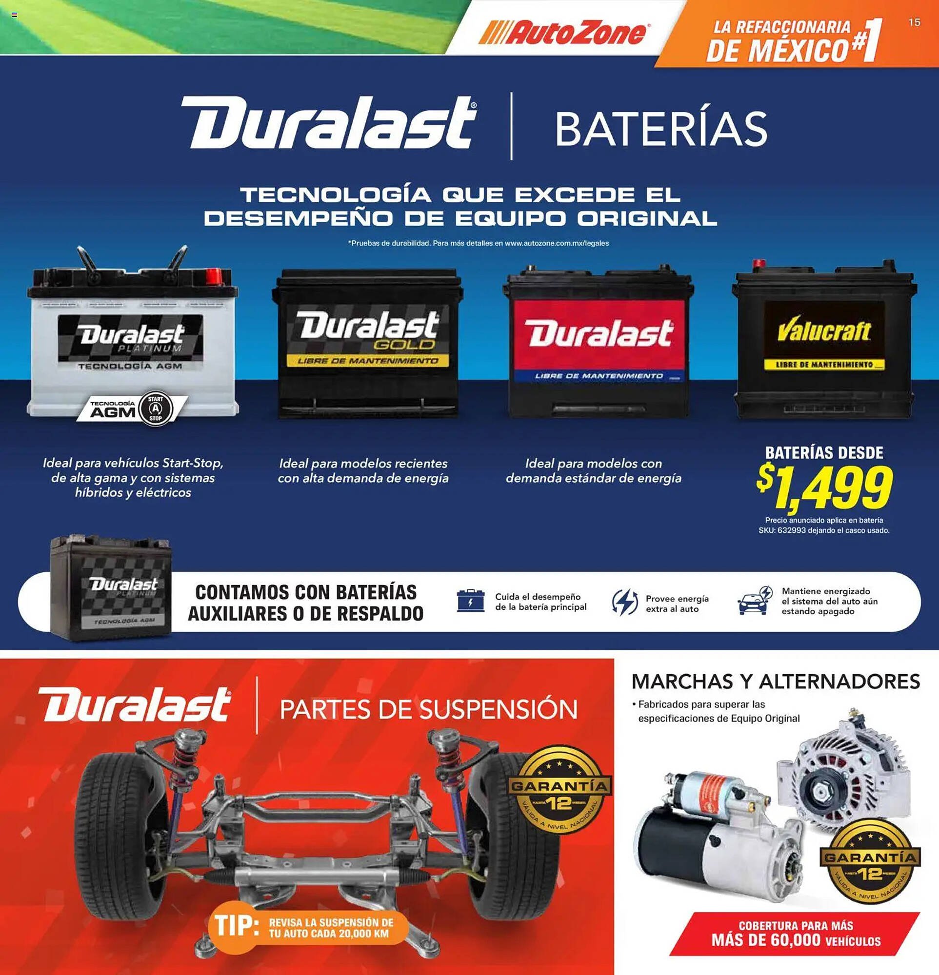 Catálogo AutoZone