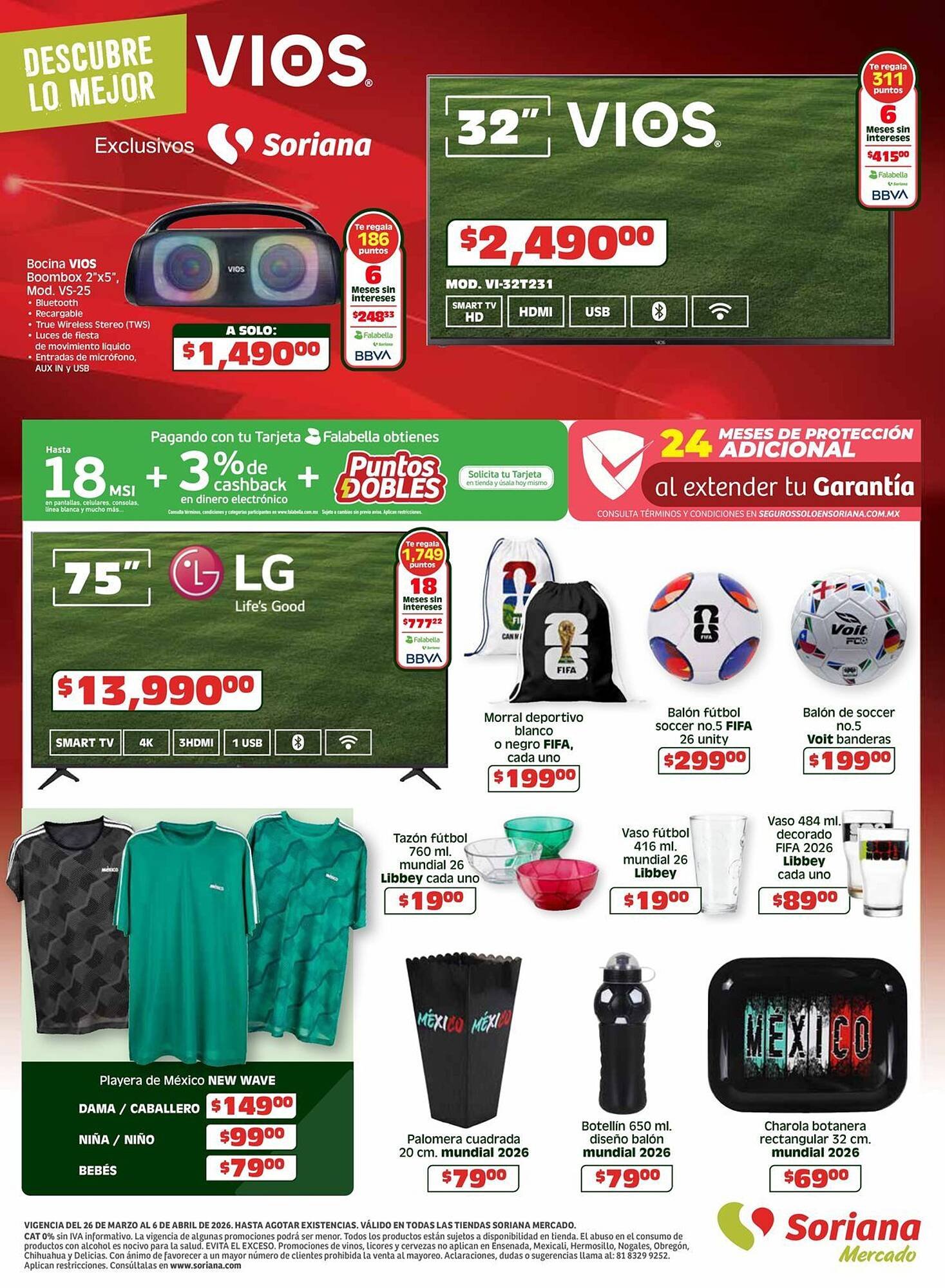Folleto Soriana Mercado (2026-03-26 - 2026-04-06)