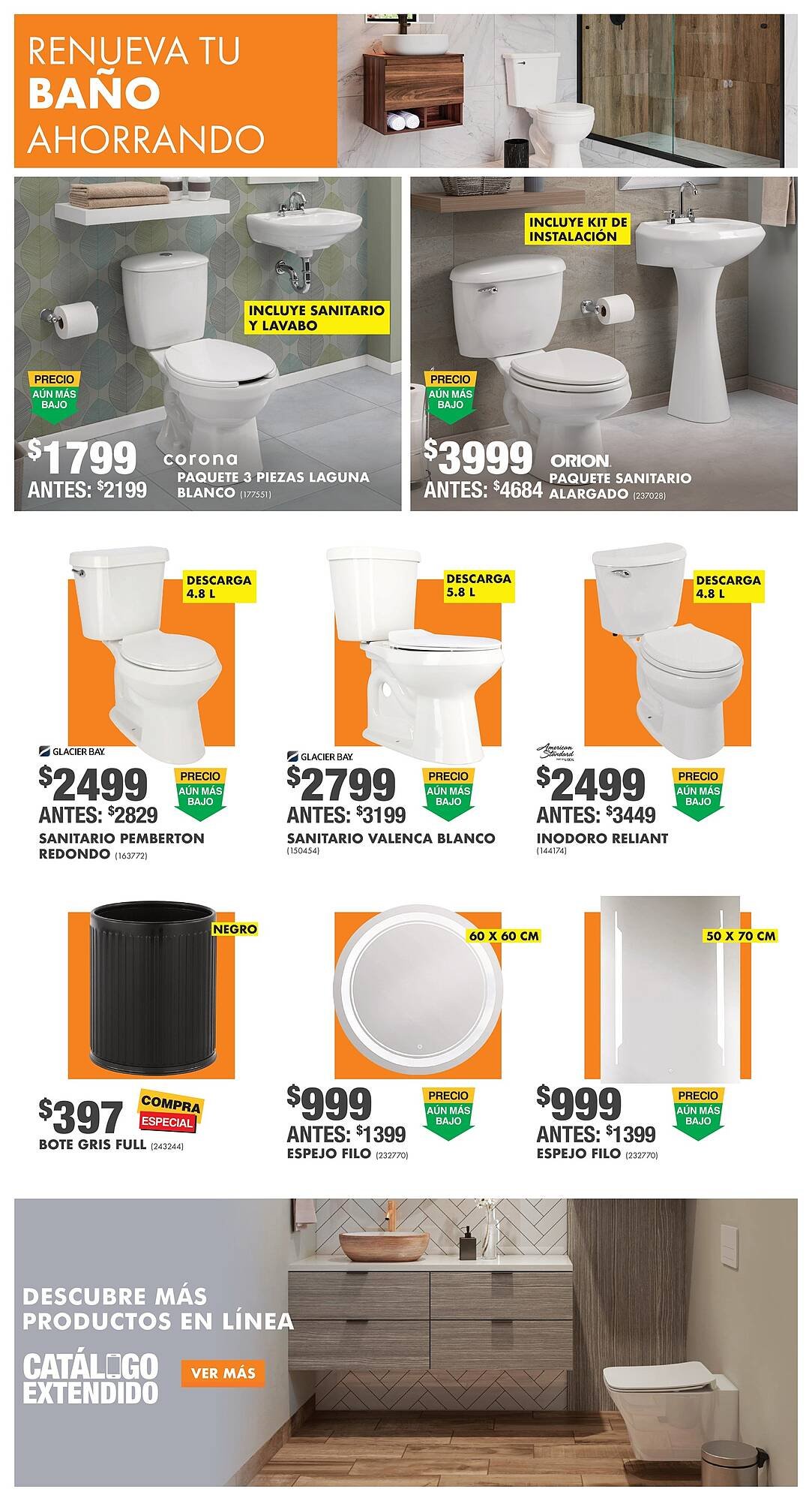 Catálogo The Home Depot