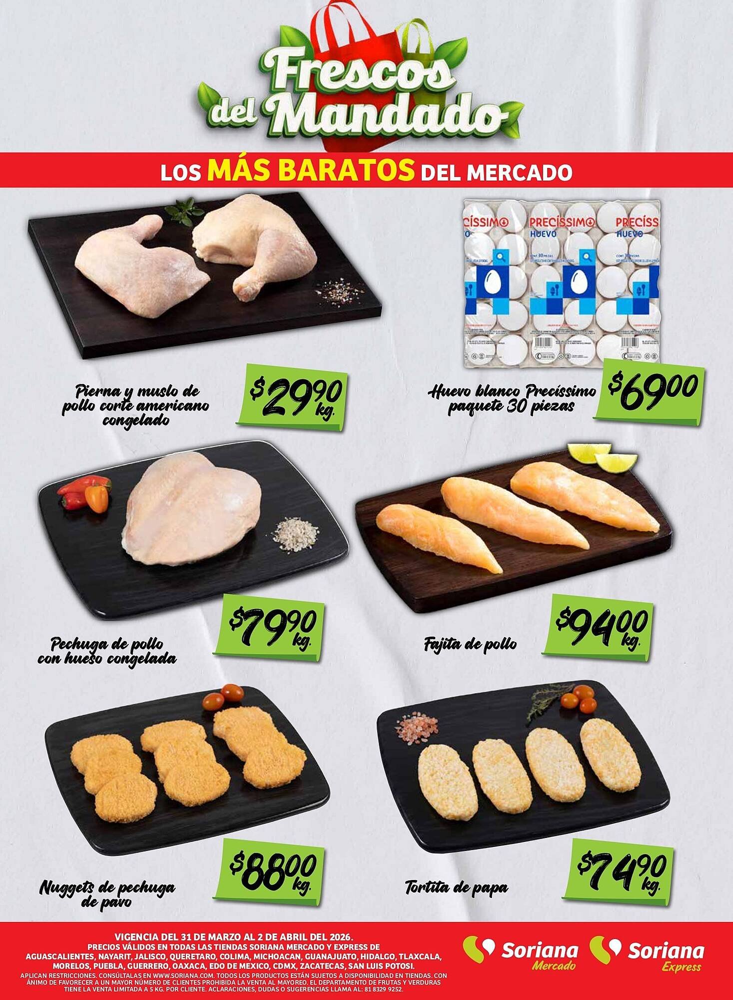 Folleto Soriana Mercado (2026-03-31 - 2026-04-02)