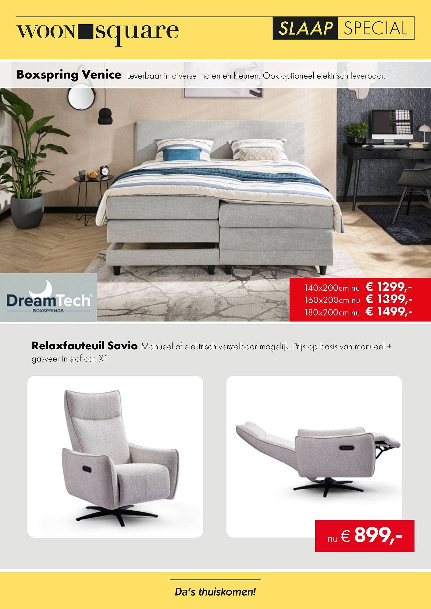 Woonsquare slaapfolder