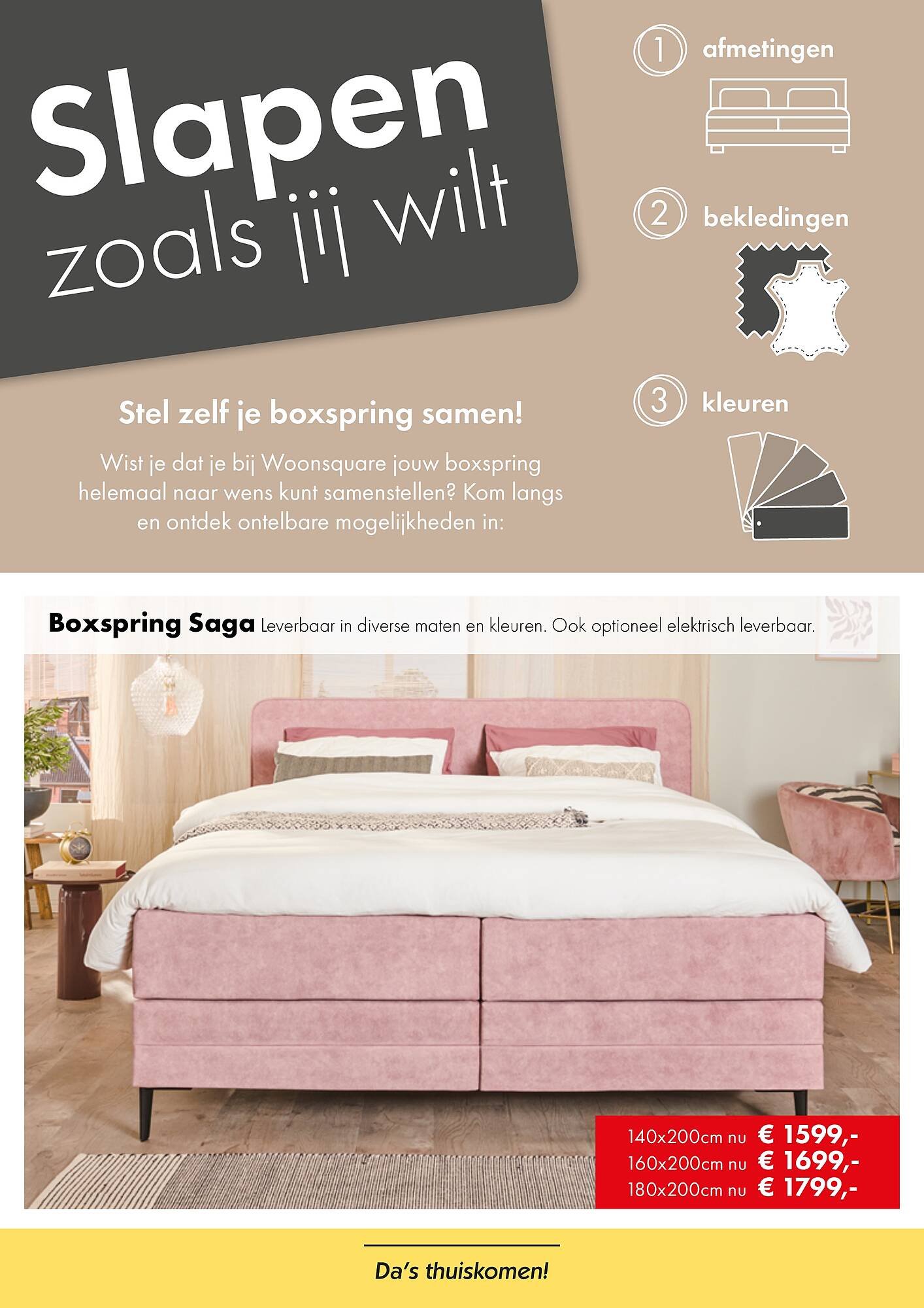 Woonsquare slaapfolder