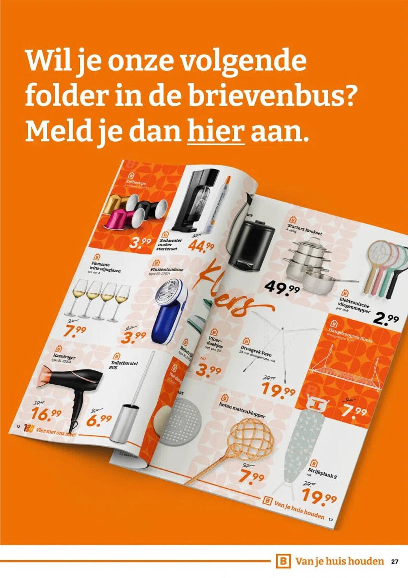 Blokker folder